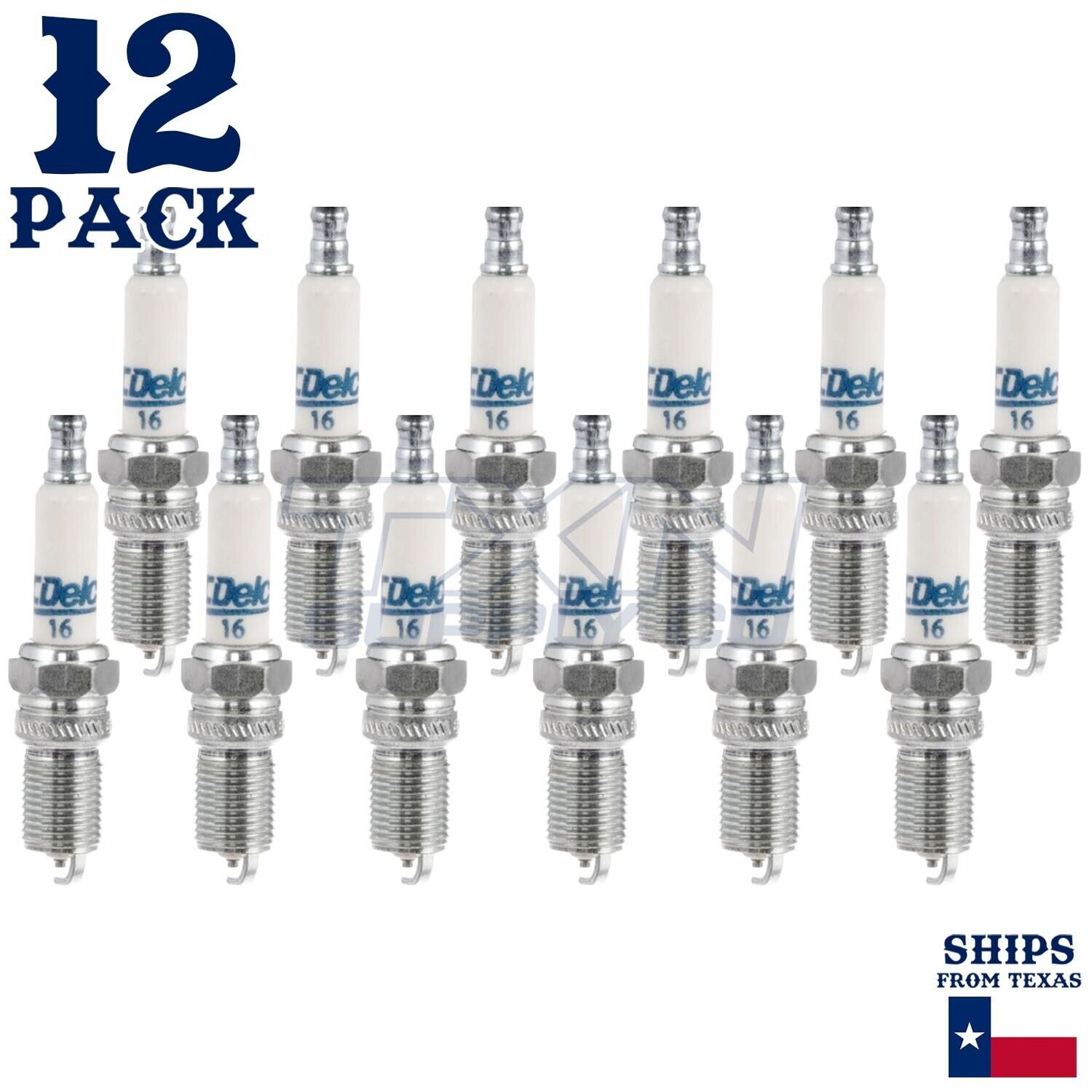 12 Pack GM ACDelco #16 RAPIDFIRE Platinum Spark Plugs