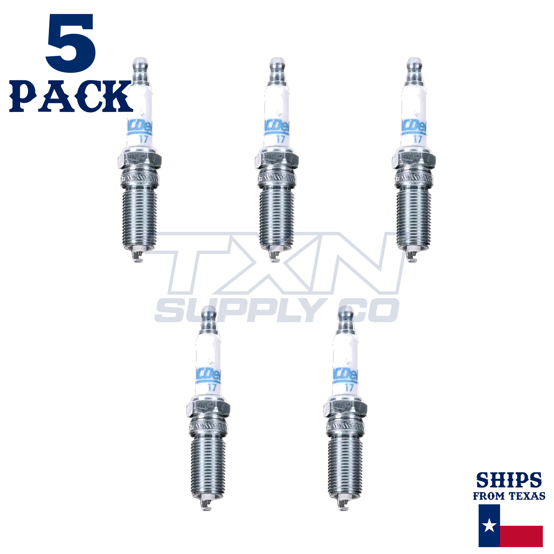 2004 GMC Canyon 3.5L ACDelco Spark Plugs - 5 Pack - Image 1