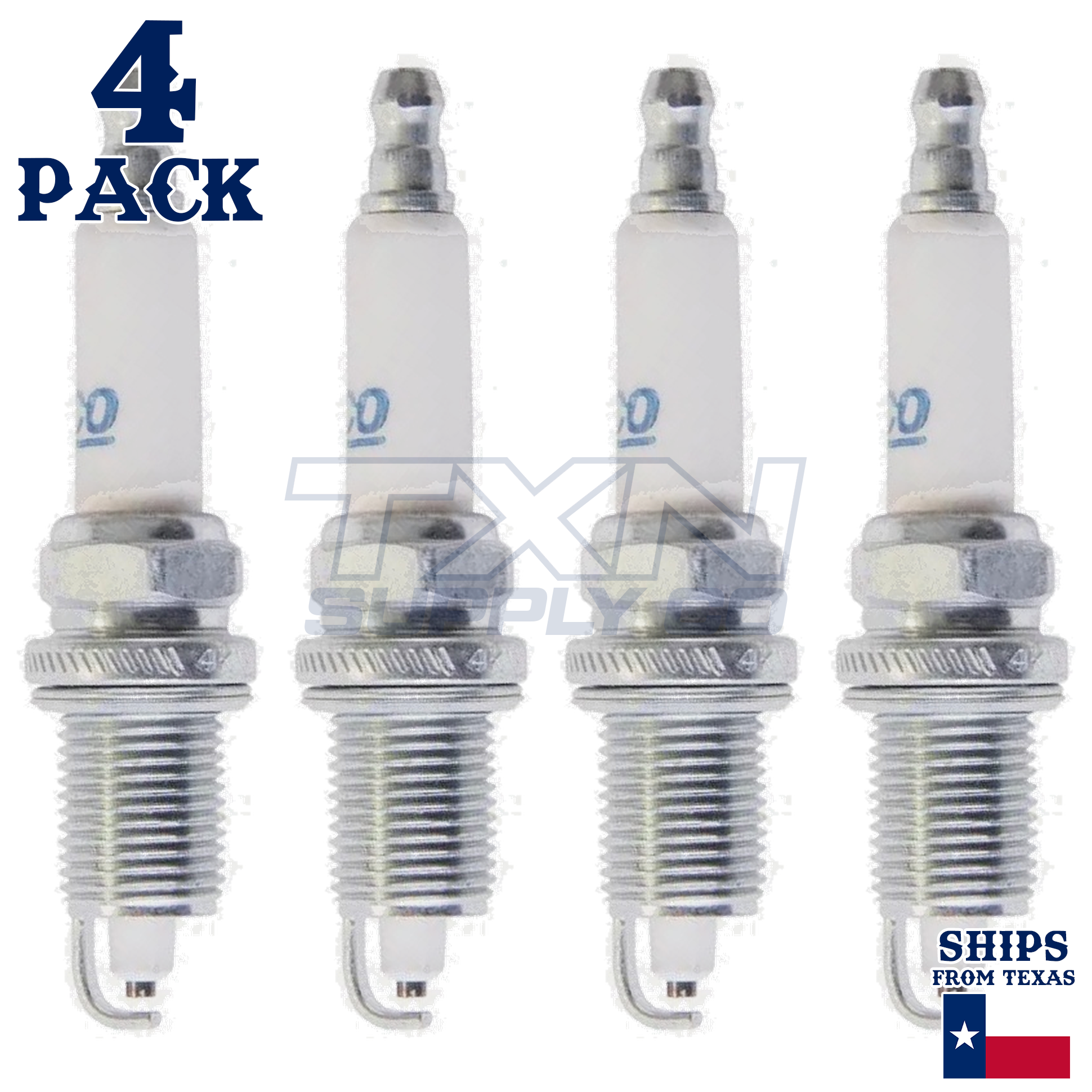 2009-2011 Chevrolet Aveo 1.6L ACDelco Spark Plugs - 4 Pack - Image 2