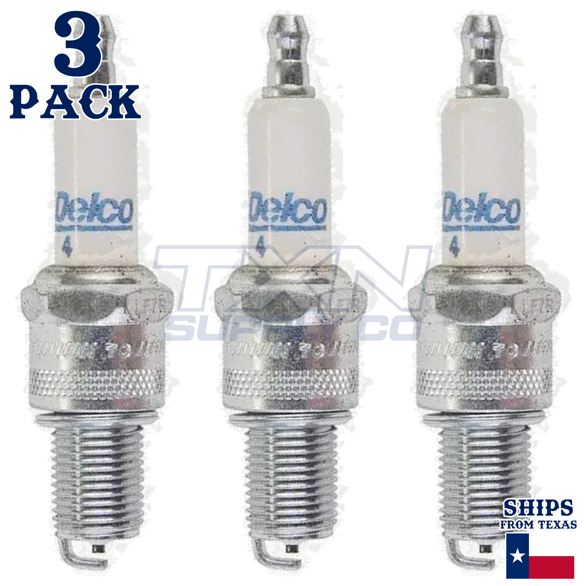 3 Pack GM ACDelco #4 RAPIDFIRE Platinum Spark Plugs 19307141 - Image 2