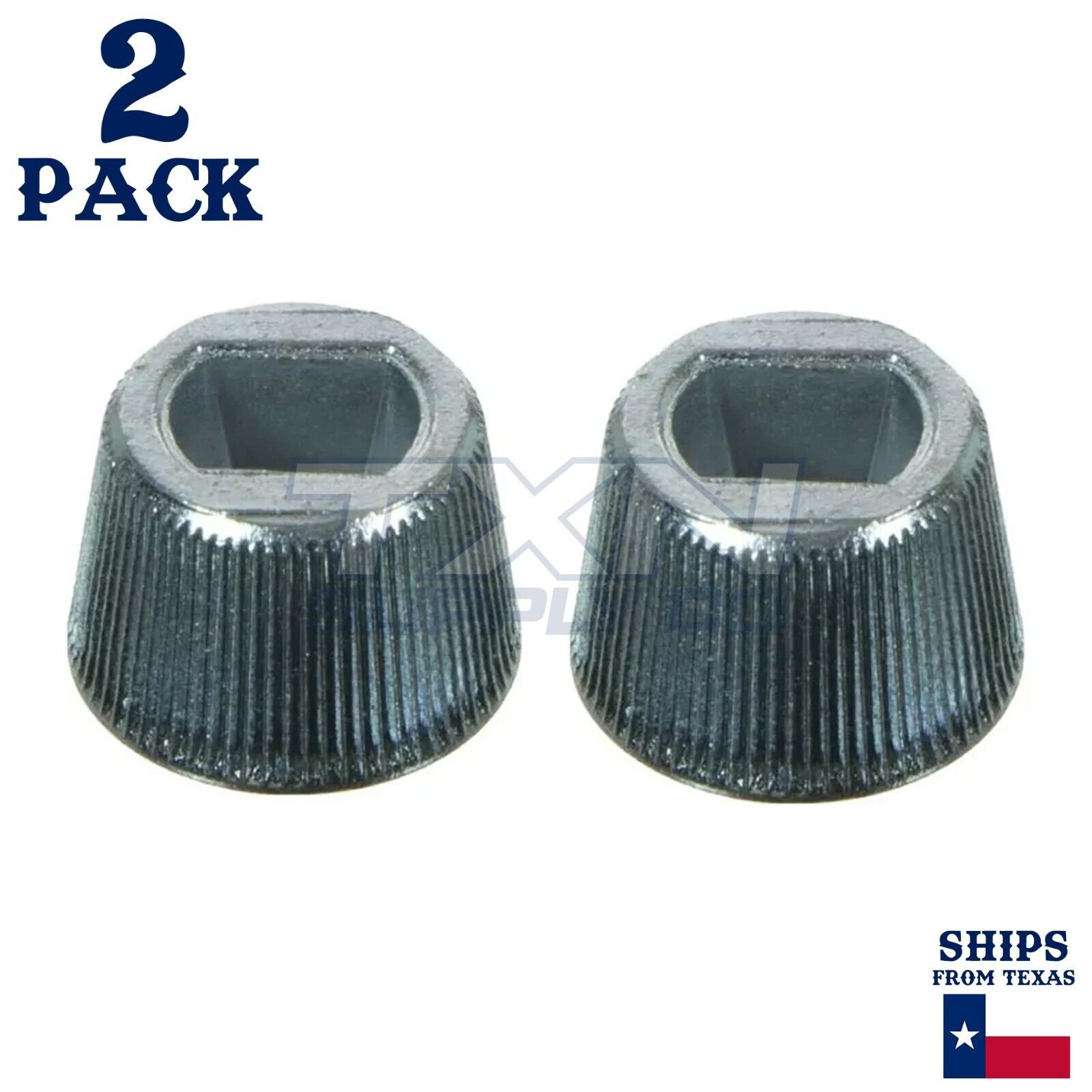 Anco 47-16 Windshield Wiper Arm Knurled Driver Shaft Adapter 3/8 300637 - 2 Pack - Image 1