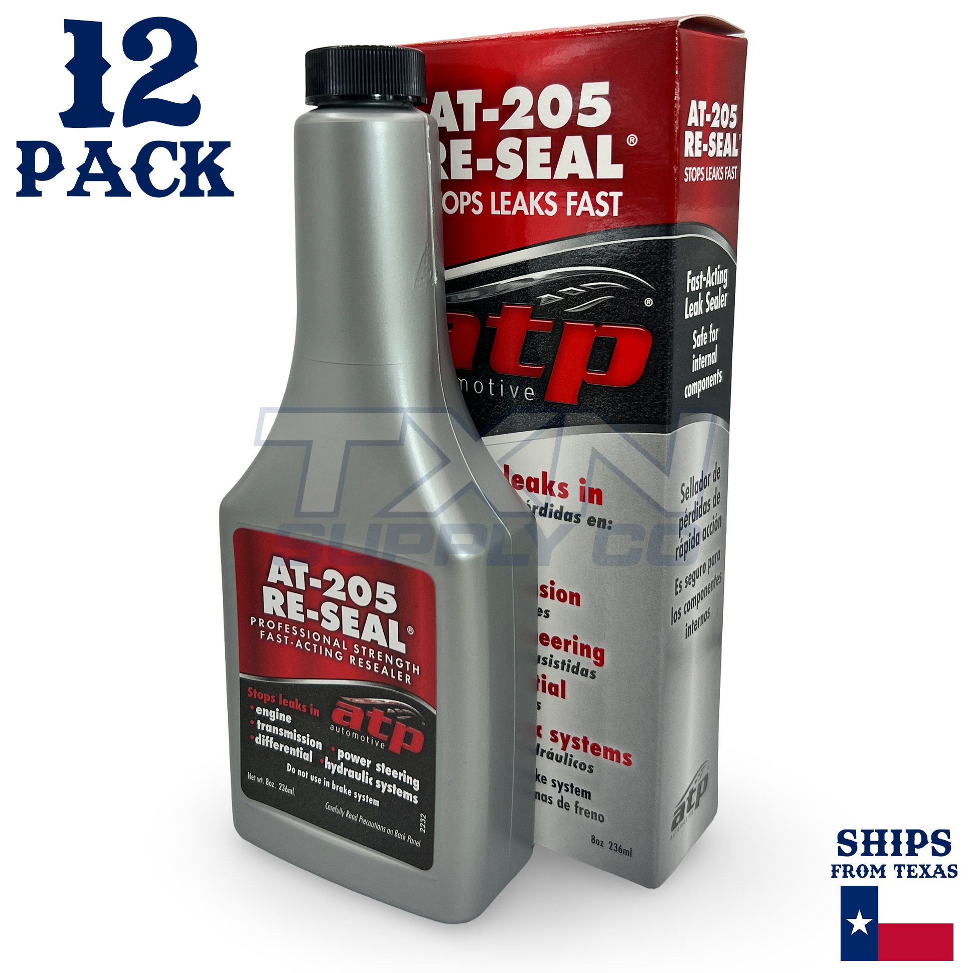 AT-205 ATP Re-Seal Automatic Transmission Leak Stopper 8oz - 12 Pack - Image 1