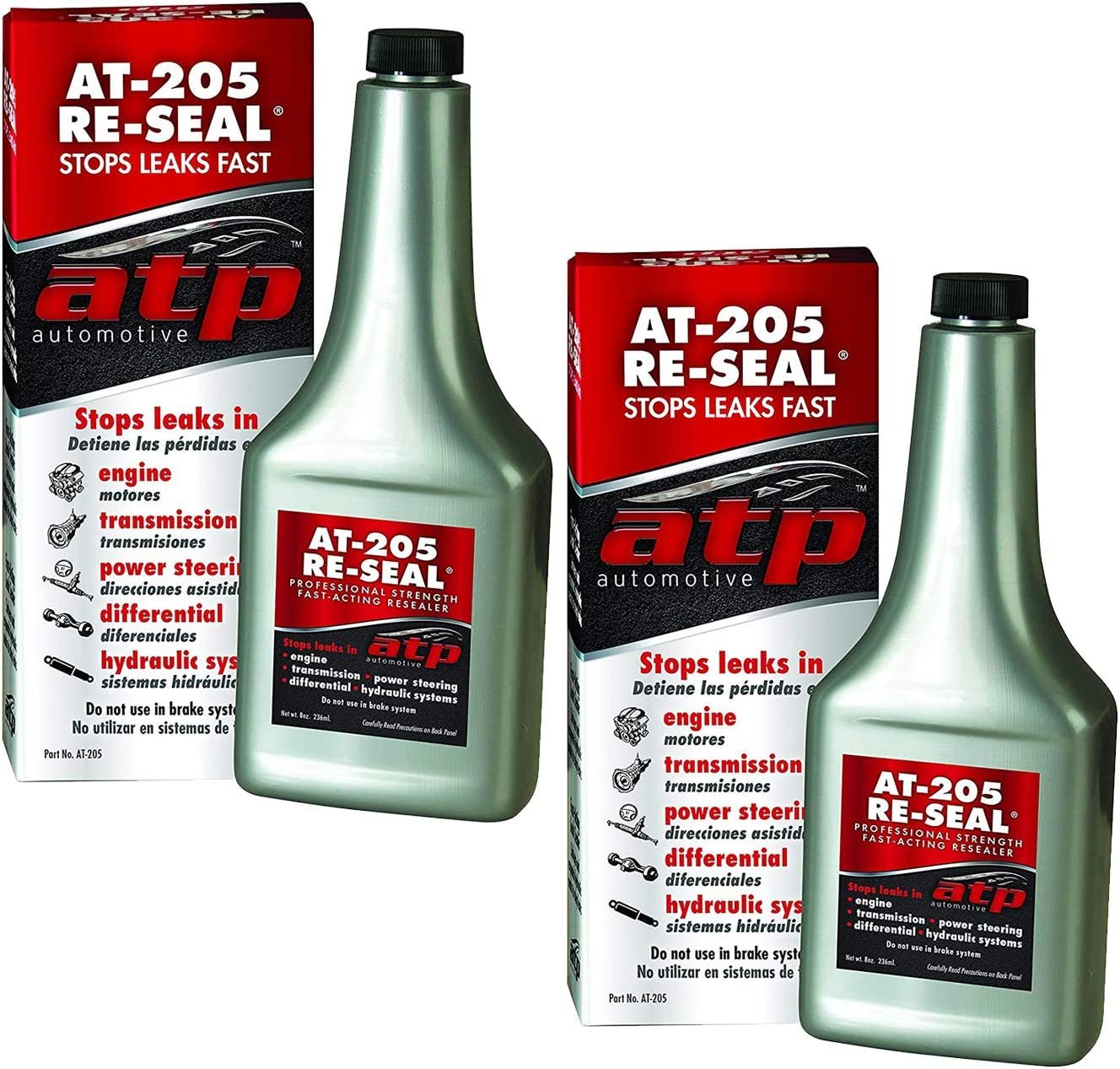 AT-205 ATP Re-Seal Automatic Transmission Leak Stopper 8oz - 2 Pack - Image 2