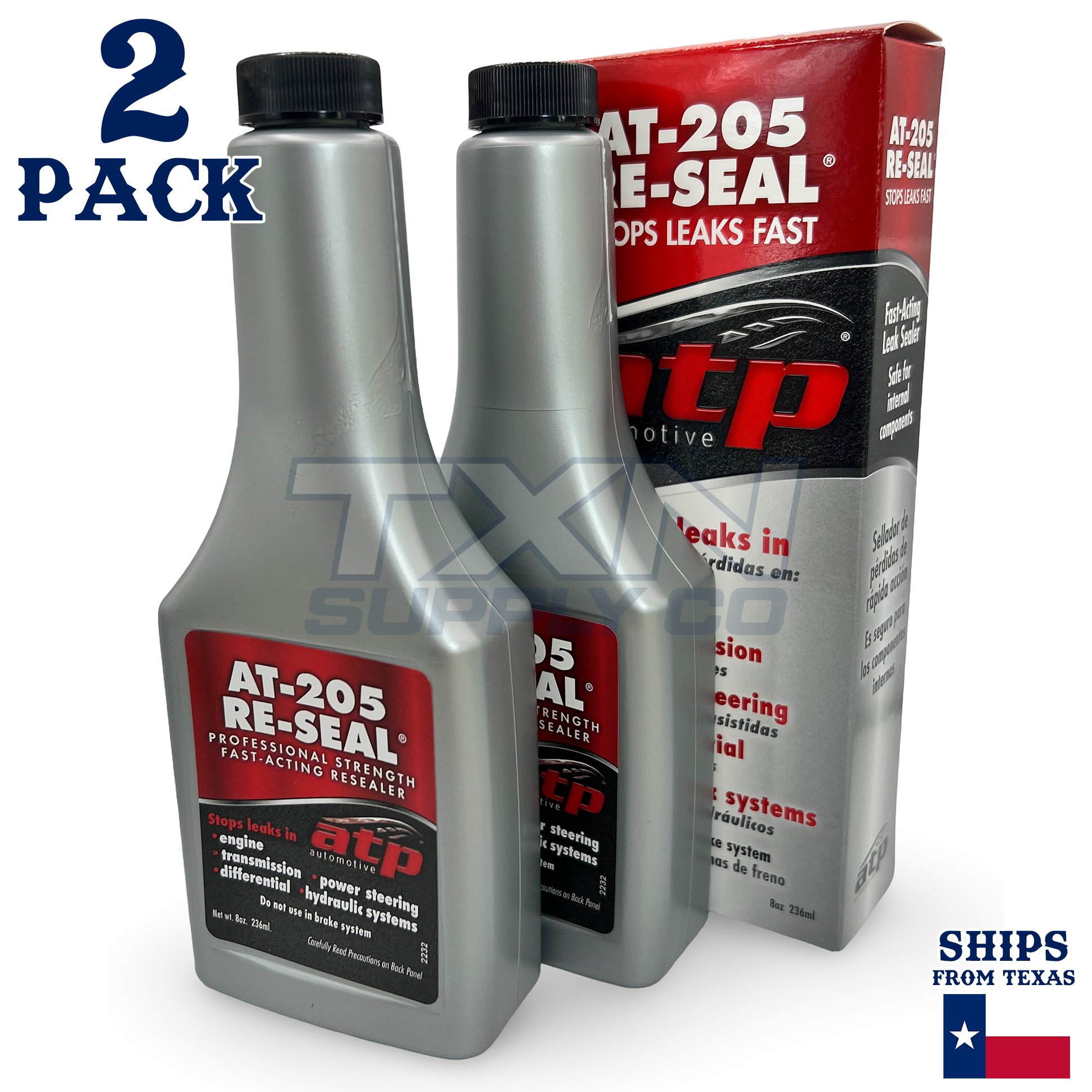 AT-205 ATP Re-Seal Automatic Transmission Leak Stopper 8oz - 2 Pack - Image 1