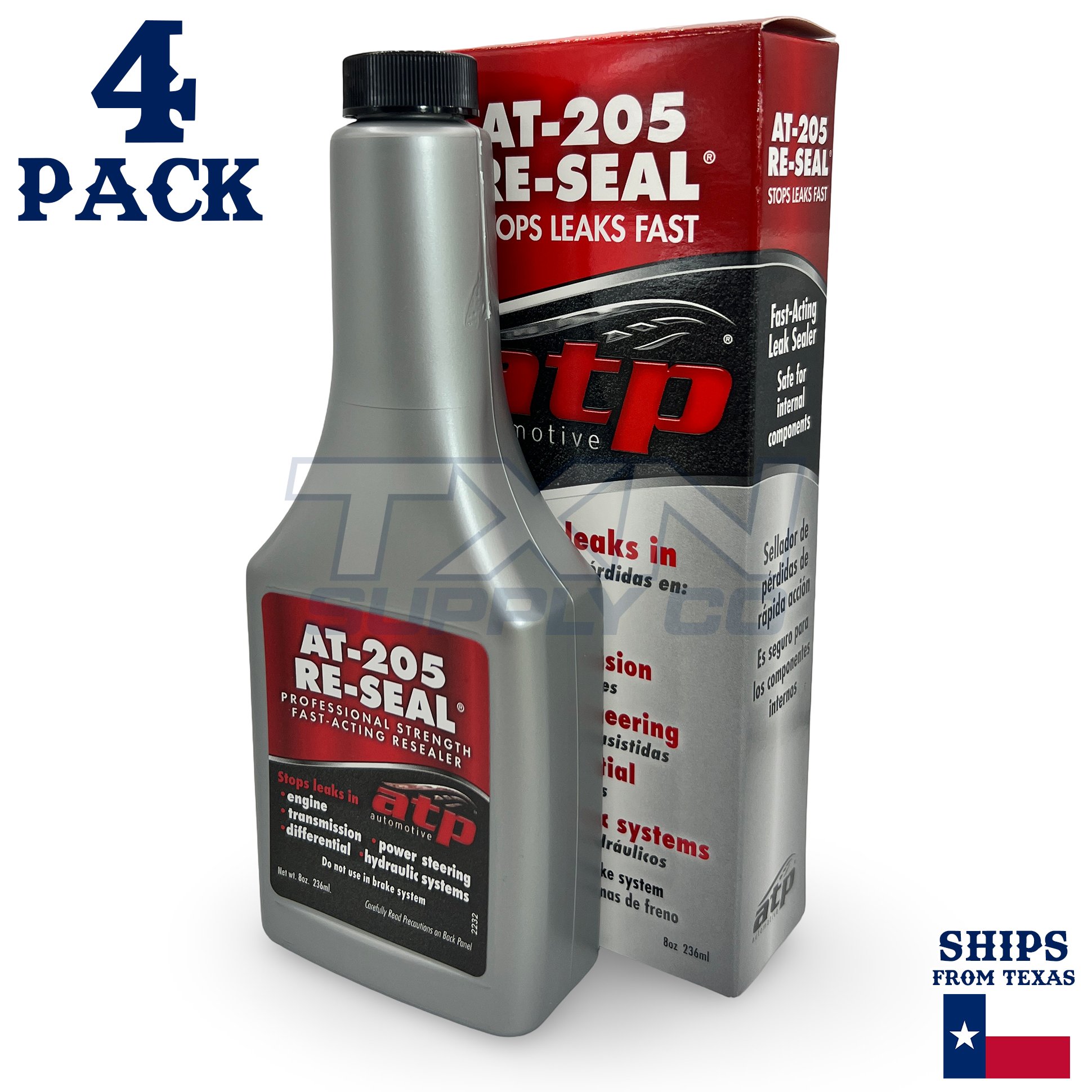 AT-205 ATP Re-Seal Automatic Transmission Leak Stopper 8oz - 4 Pack - Image 1