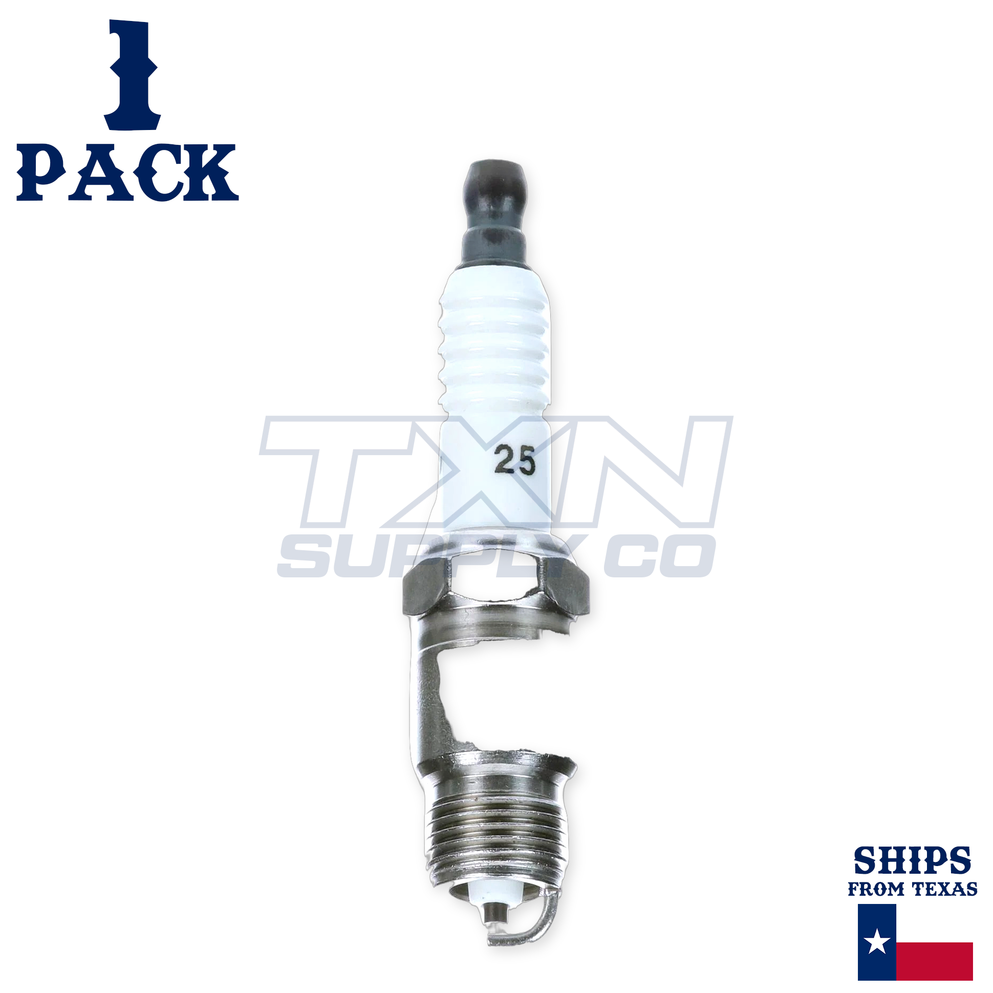 Autolite 25 Copper Core Spark Plugs - 1 Pack - Image 1