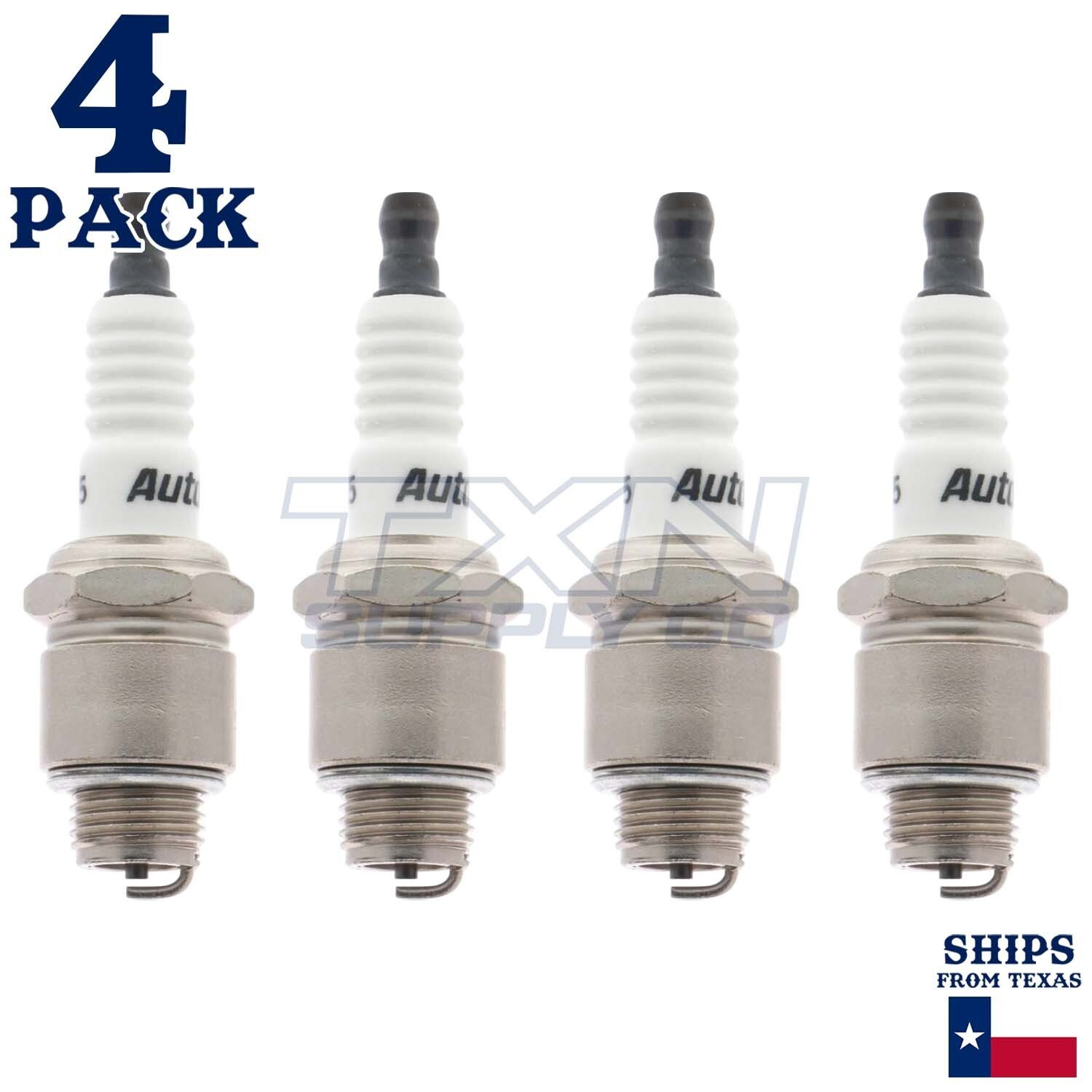 4 Pack Autolite 295 Copper Core Spark Plugs