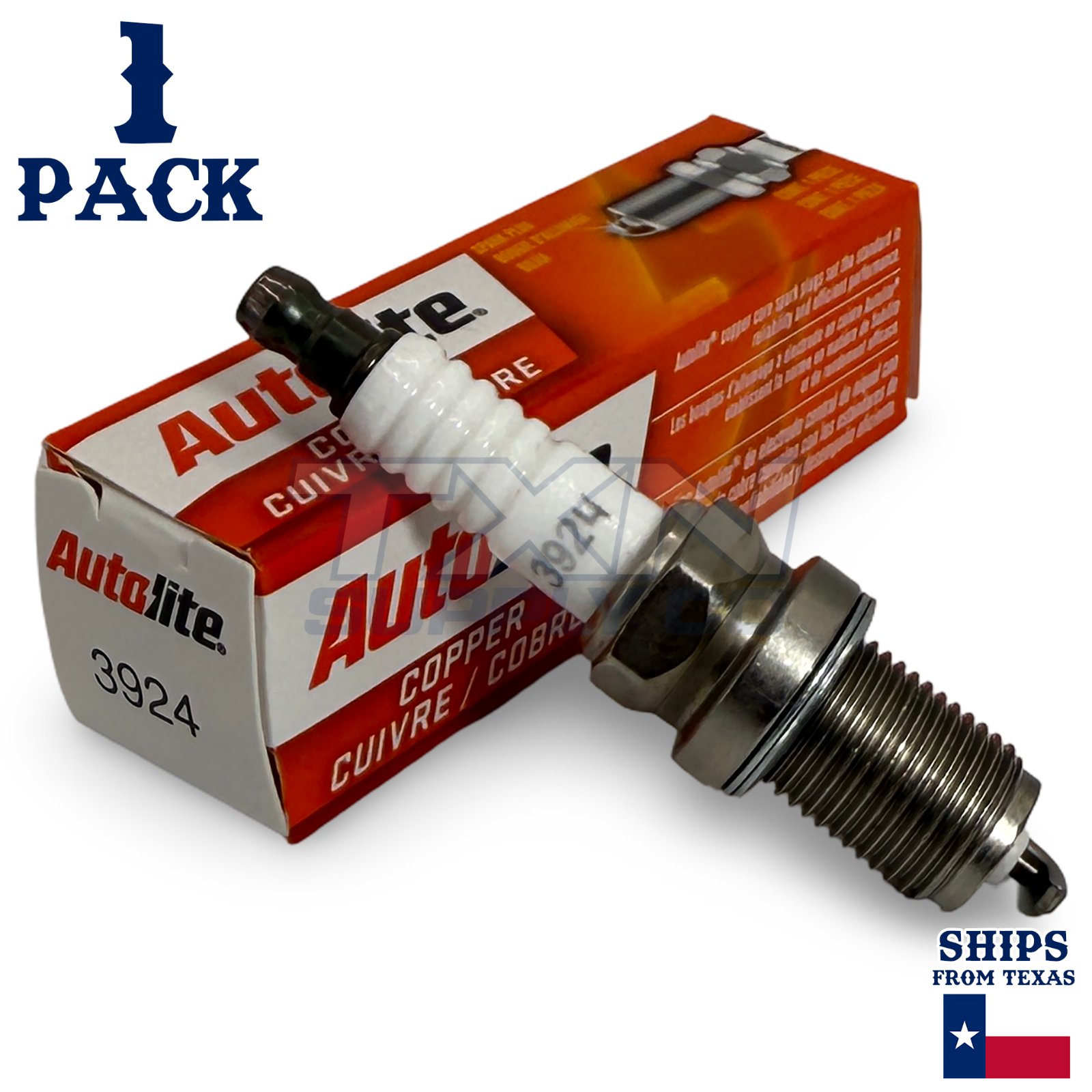 Autolite 3924 Copper Core Spark Plug - 1 Pack