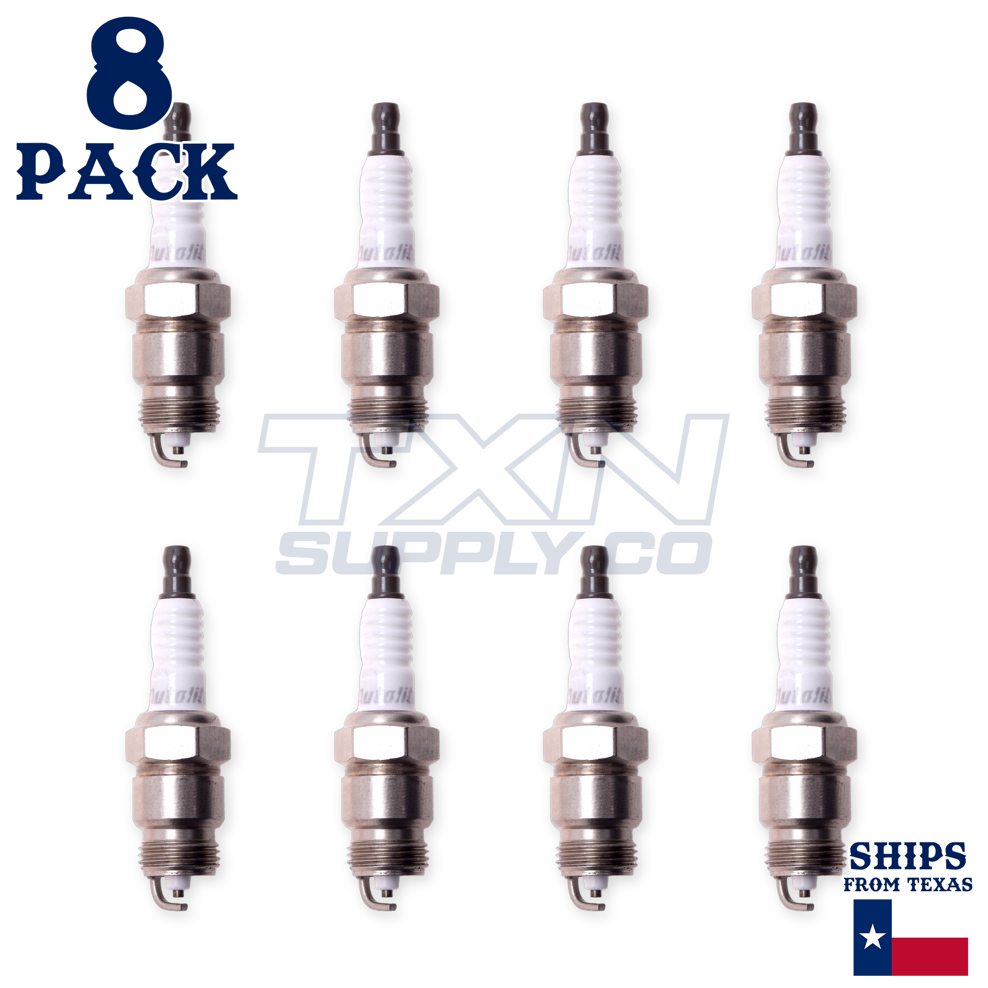 Autolite 45 Copper Core Spark Plugs - 8 Pack - Image 2