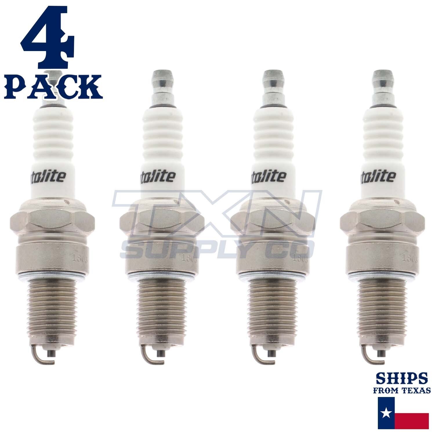 4 Pack Autolite 66 Copper Core Spark Plugs - Image 2