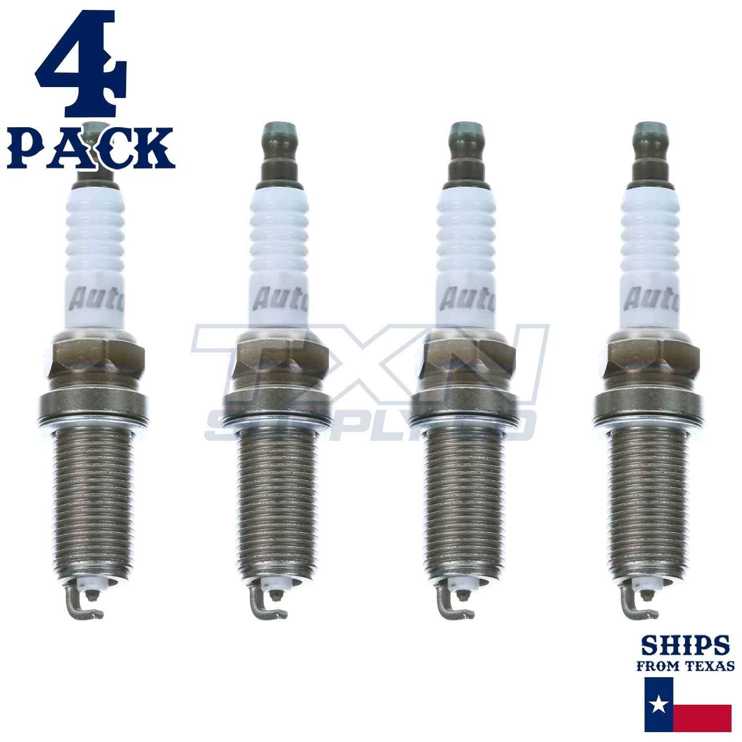 4 Pack Autolite APP5325 Double Platinum Spark Plugs