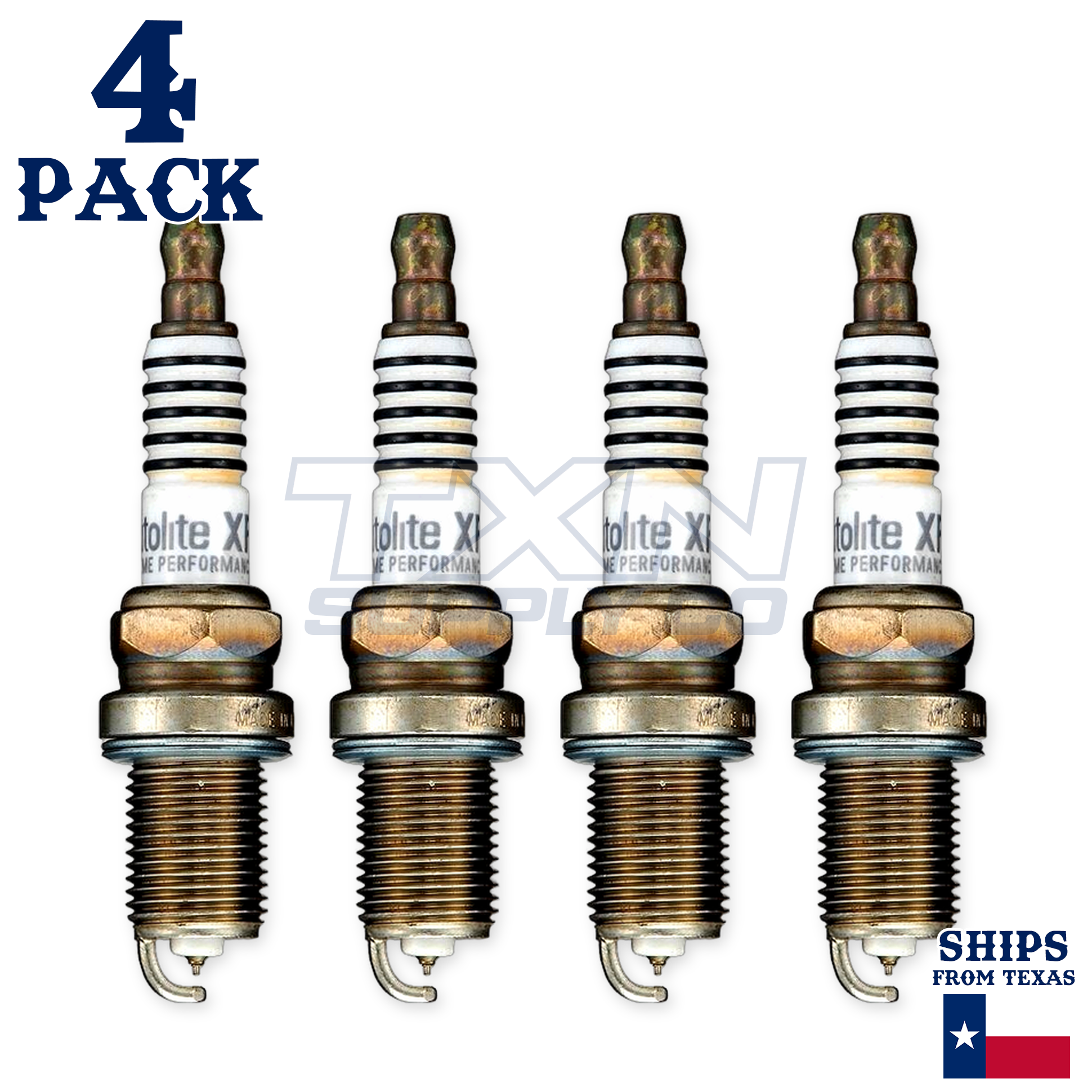 4 Pack Autolite XP3926 Iridium Spark Plugs - Image 2