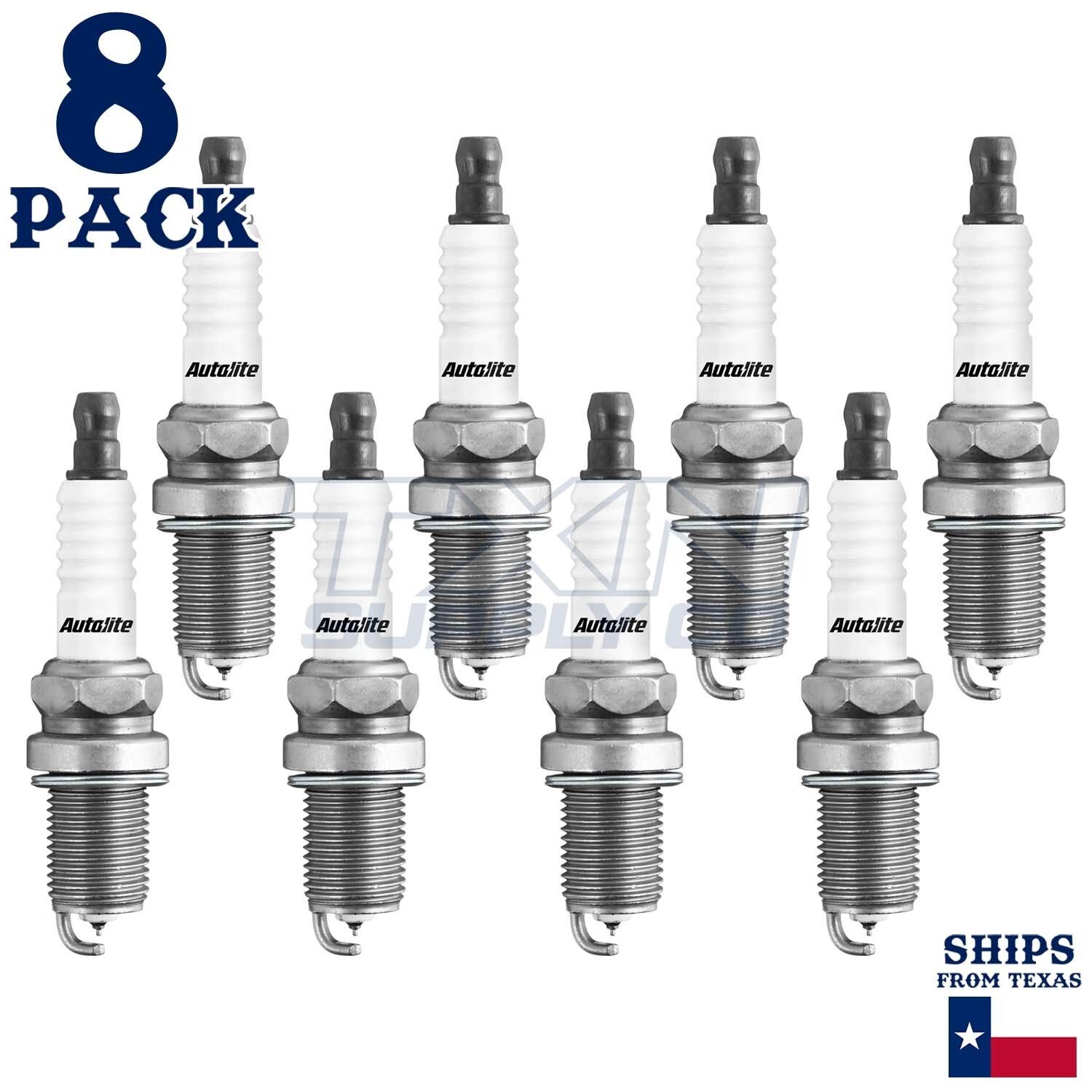 8 Pack Autolite XP3926 Iridium Spark Plugs