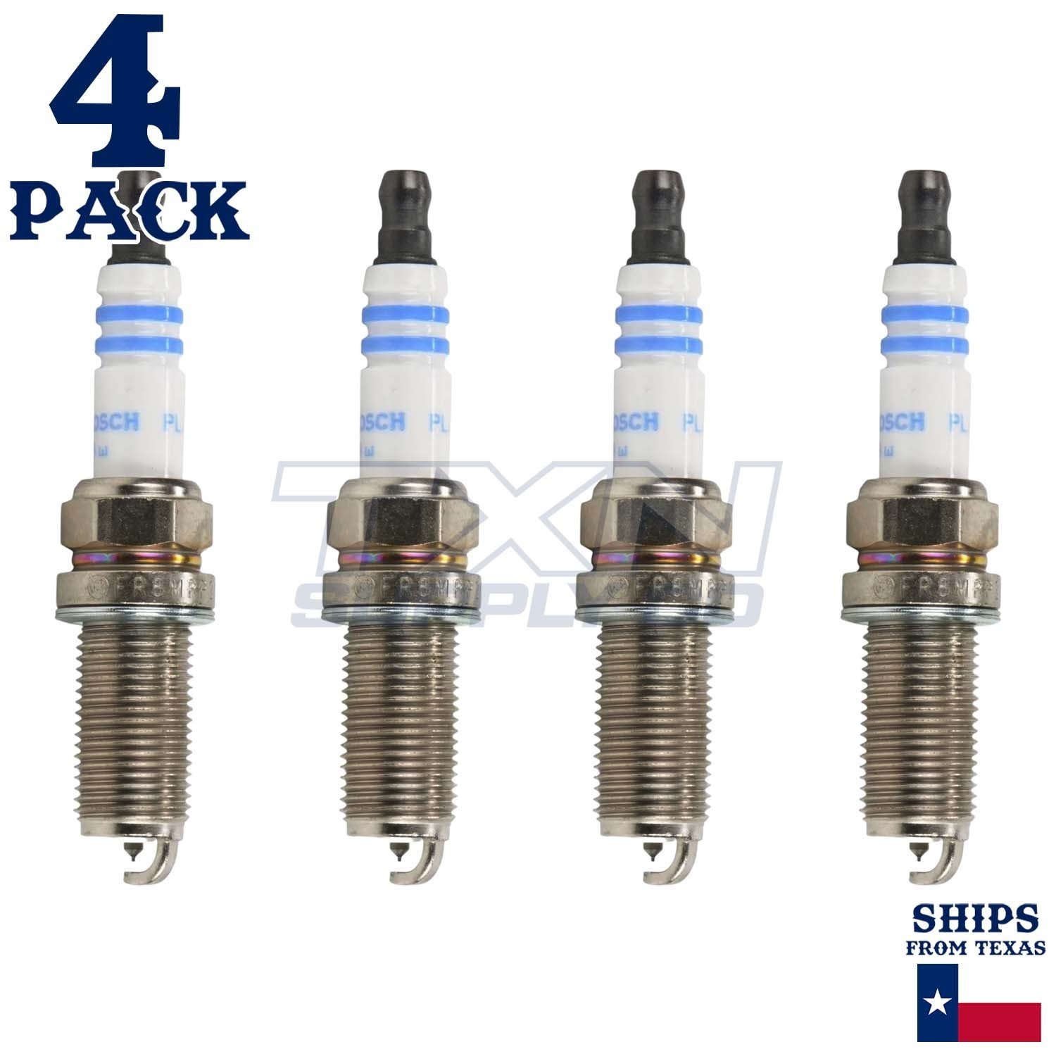 4 Pack Bosch 6713 FR8MPP30X Platinum Spark Plugs
