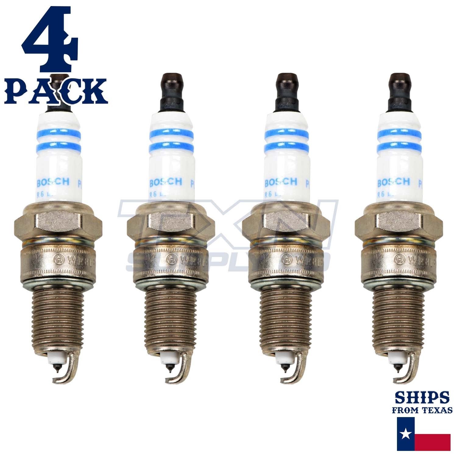 4 Pack Bosch 6729 WR8LPP30V Platinum Spark Plugs - Image 1