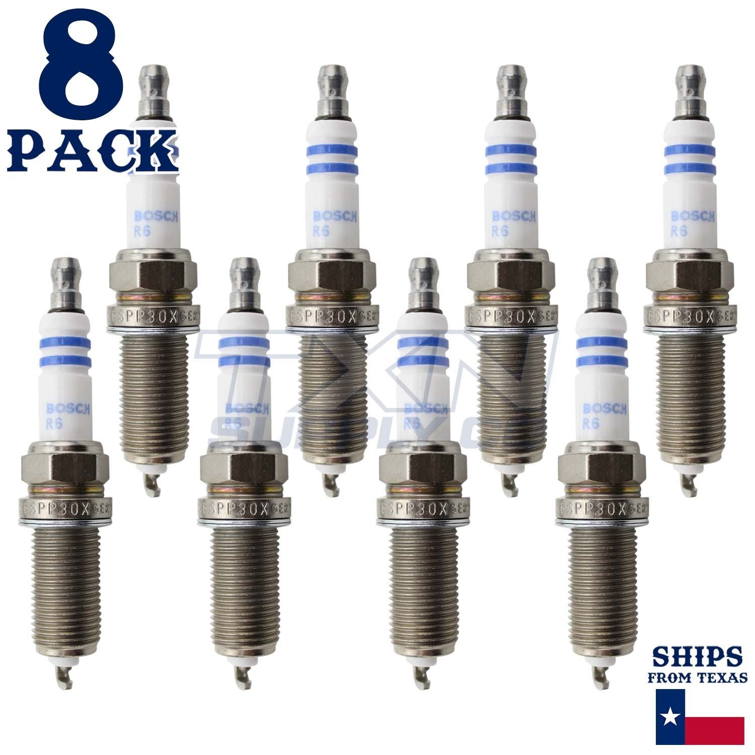 8 Pack Bosch 6734 FR8SPP30X Platinum Spark Plugs - Image 1