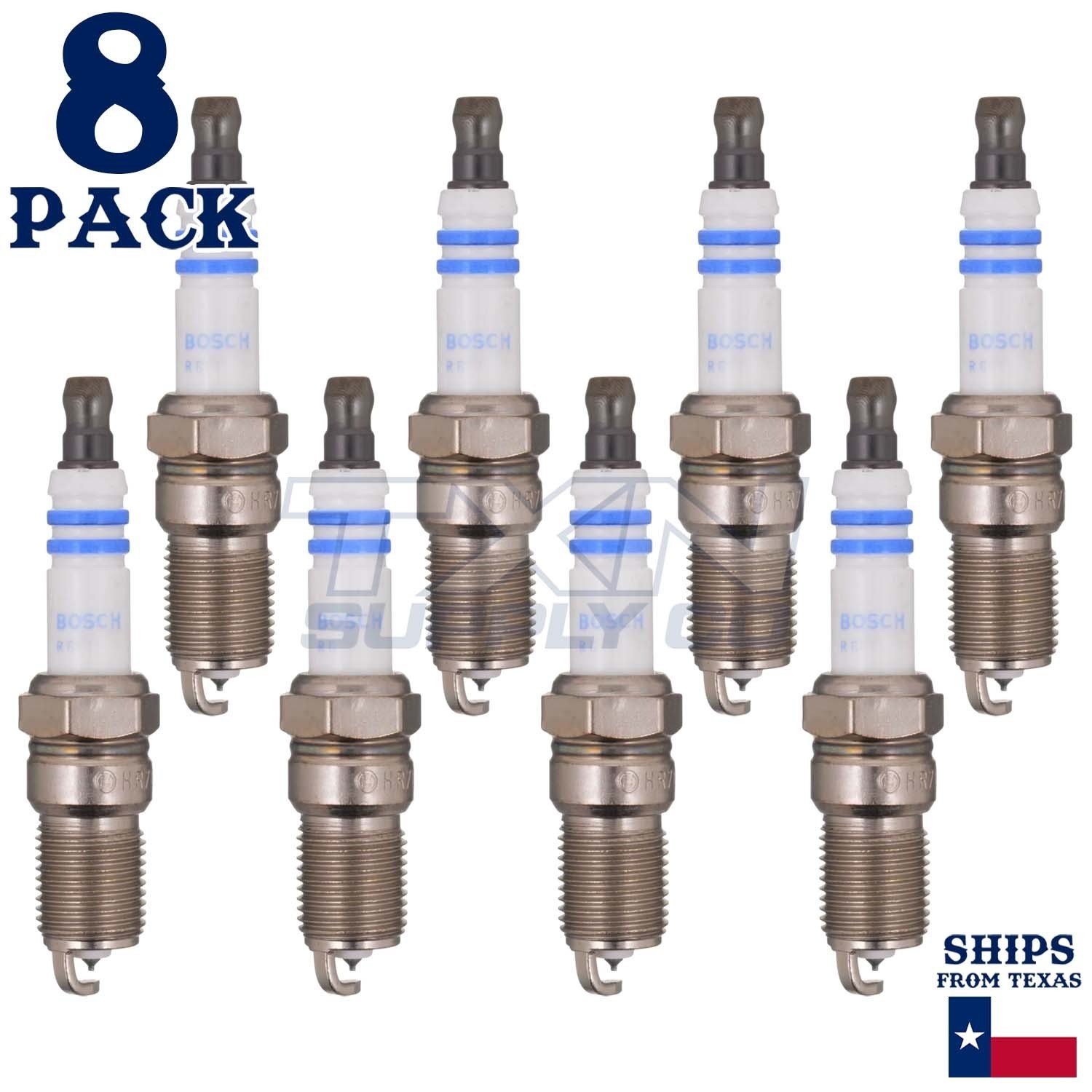 8 Pack Bosch 6747 HR7DPP30V Platinum Spark Plugs - Image 1