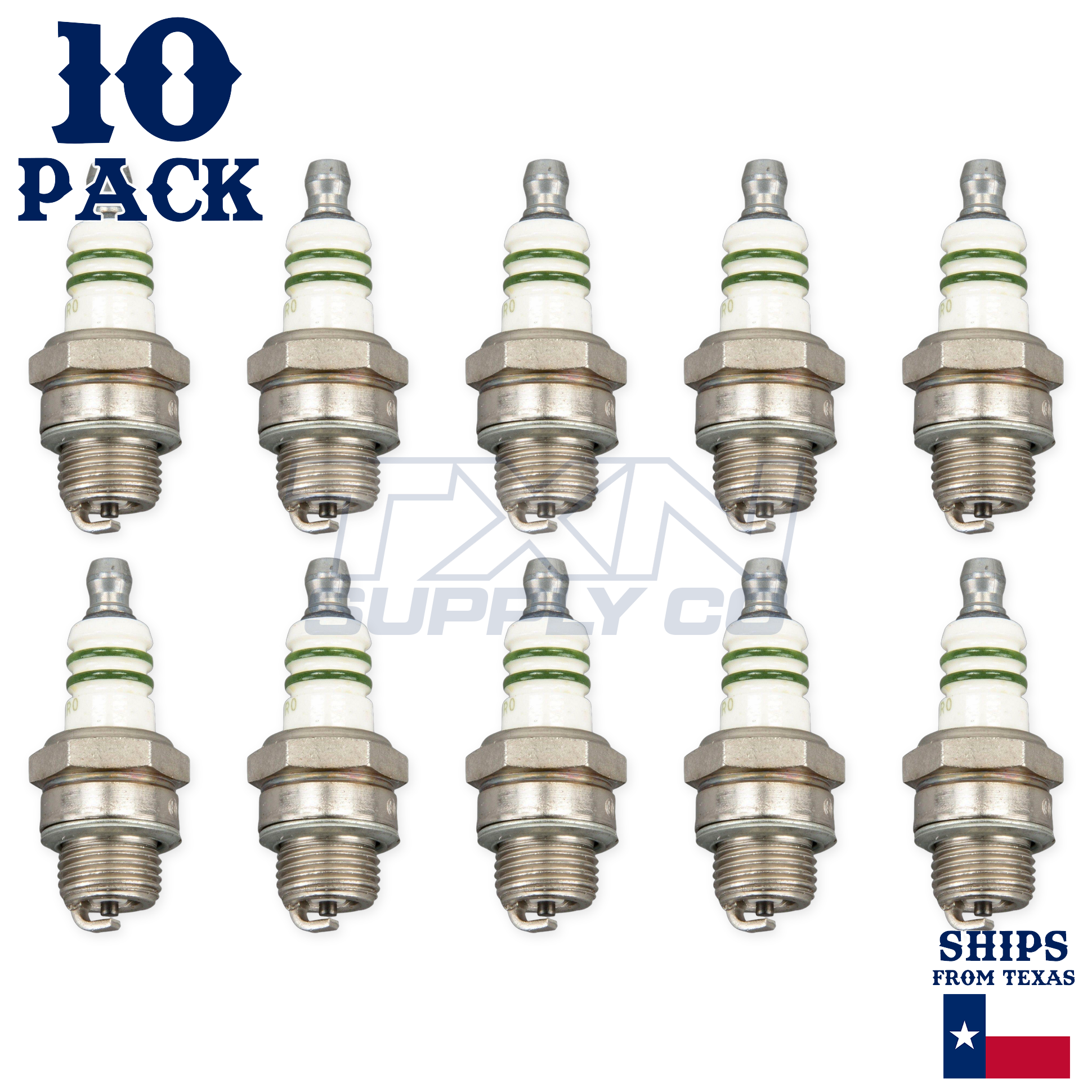 10 Pack Bosch 7545 WS7F Copper with Nickel Spark Plugs - Image 2