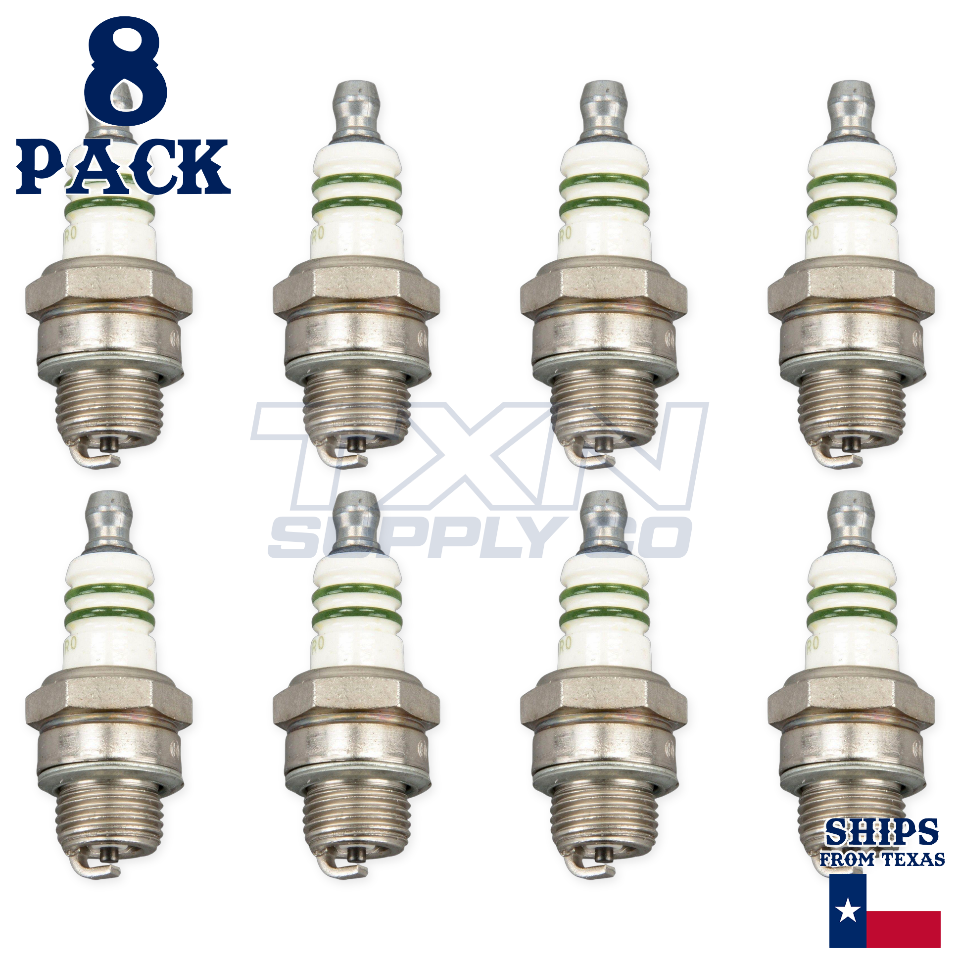8 Pack Bosch 7545 WS7F Copper with Nickel Spark Plugs - Image 1