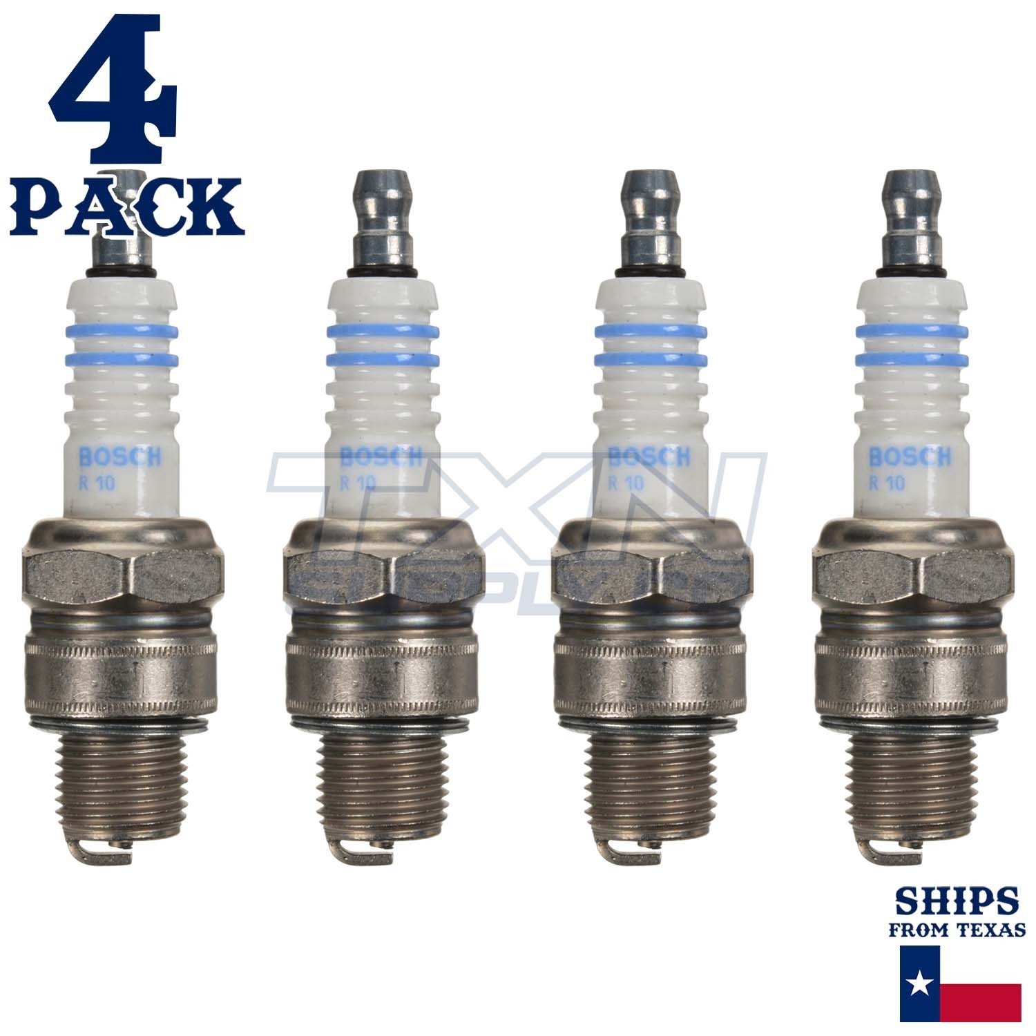 4 Pack Bosch 79026 WR8AC Copper with Nickel Spark Plugs - Image 1