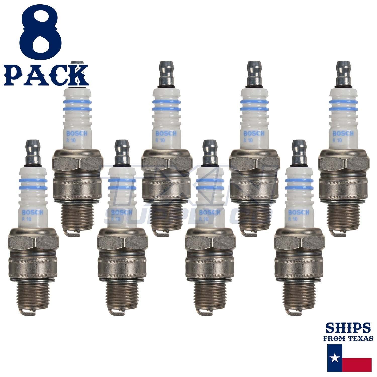 8 Pack Bosch 79026 WR8AC Copper with Nickel Spark Plugs - Image 1