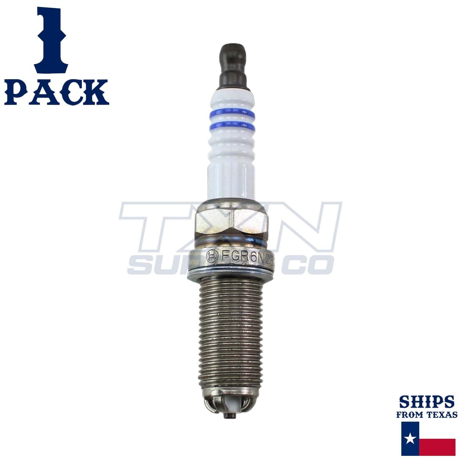 1 Pack Bosch 79079 FGR6NQE0 Copper with Nickel Spark Plug - Image 1