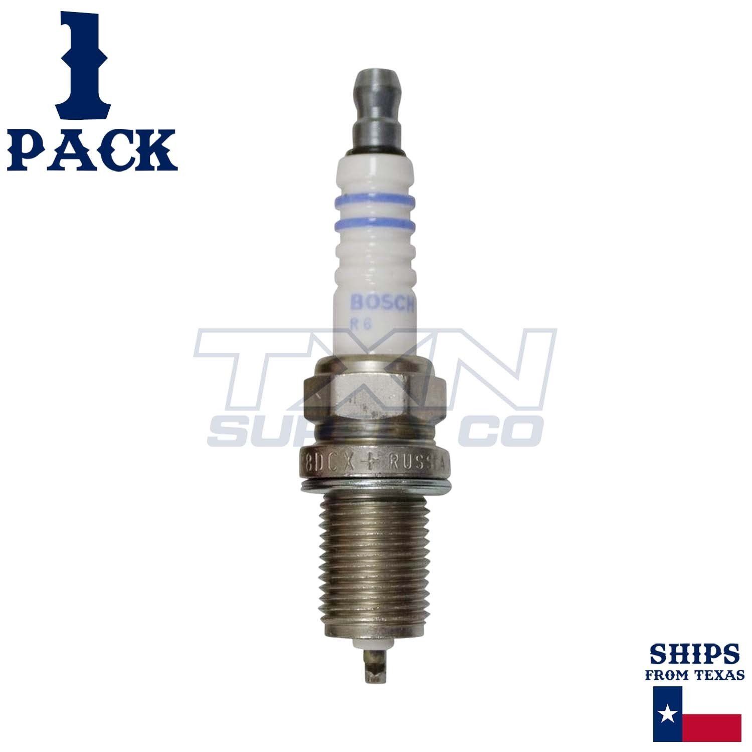 1 Pack Bosch 7957 FR8DCX Copper with Nickel Spark Plug - Image 1
