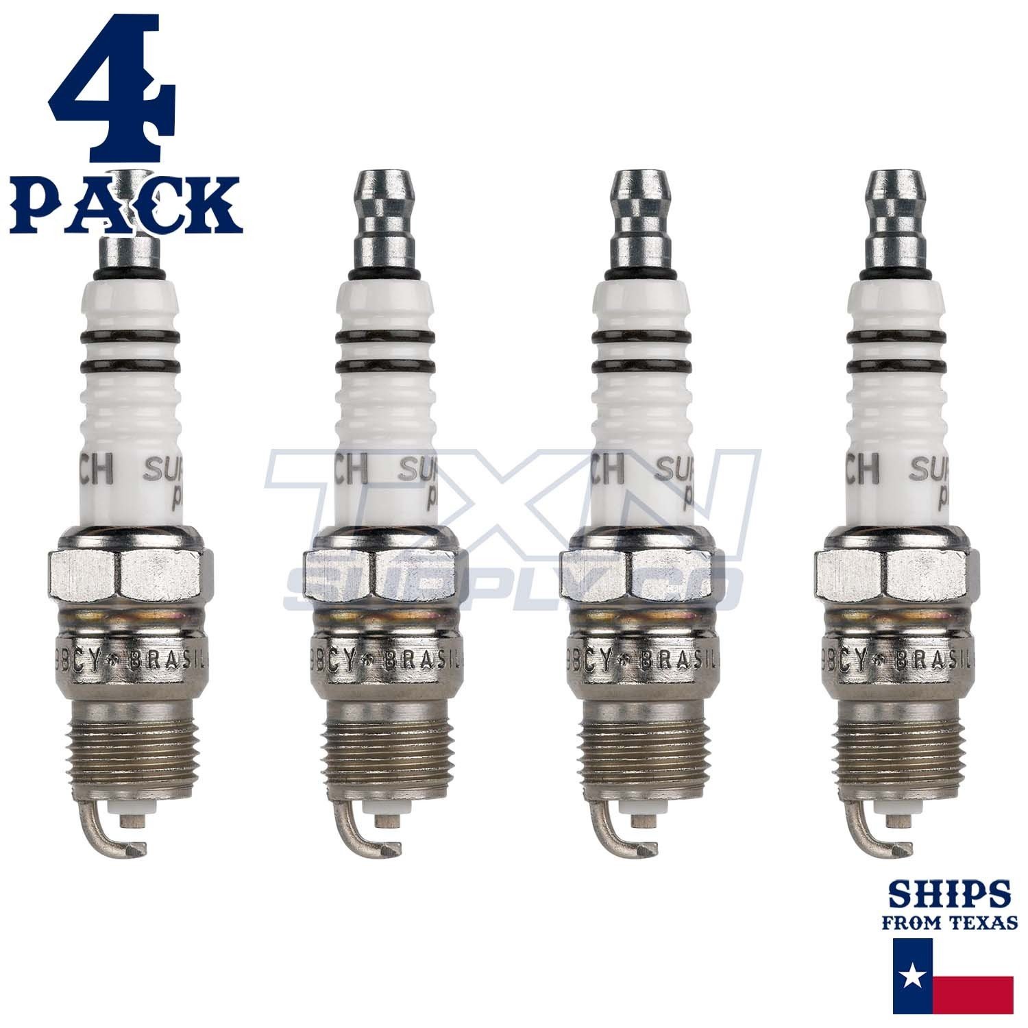 4 Pack Bosch 7975 HR9BC Copper with Nickel Spark Plugs - Image 1