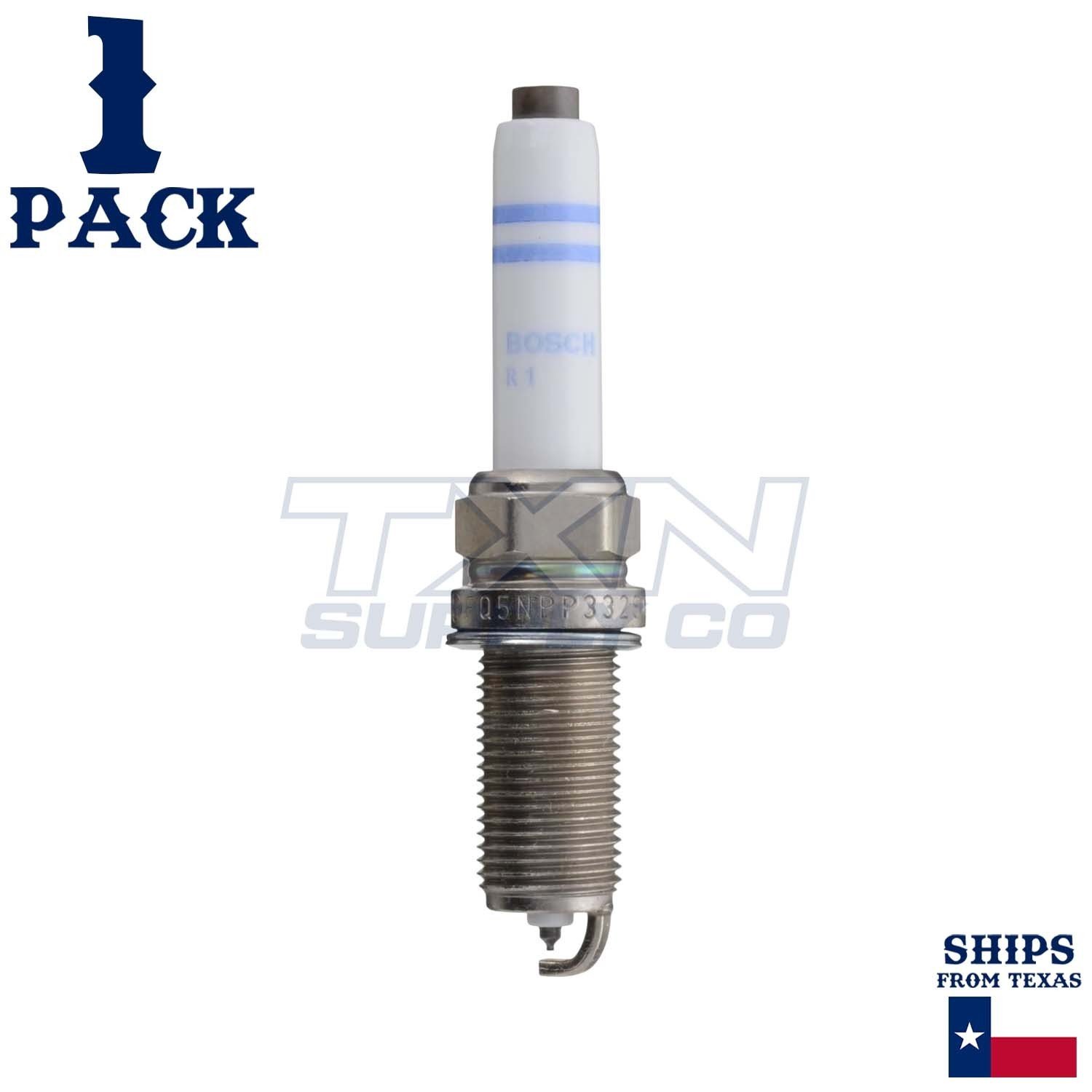 1 Pack Bosch 8160 FQ5NPP332S Double Platinum Spark Plug - Image 1