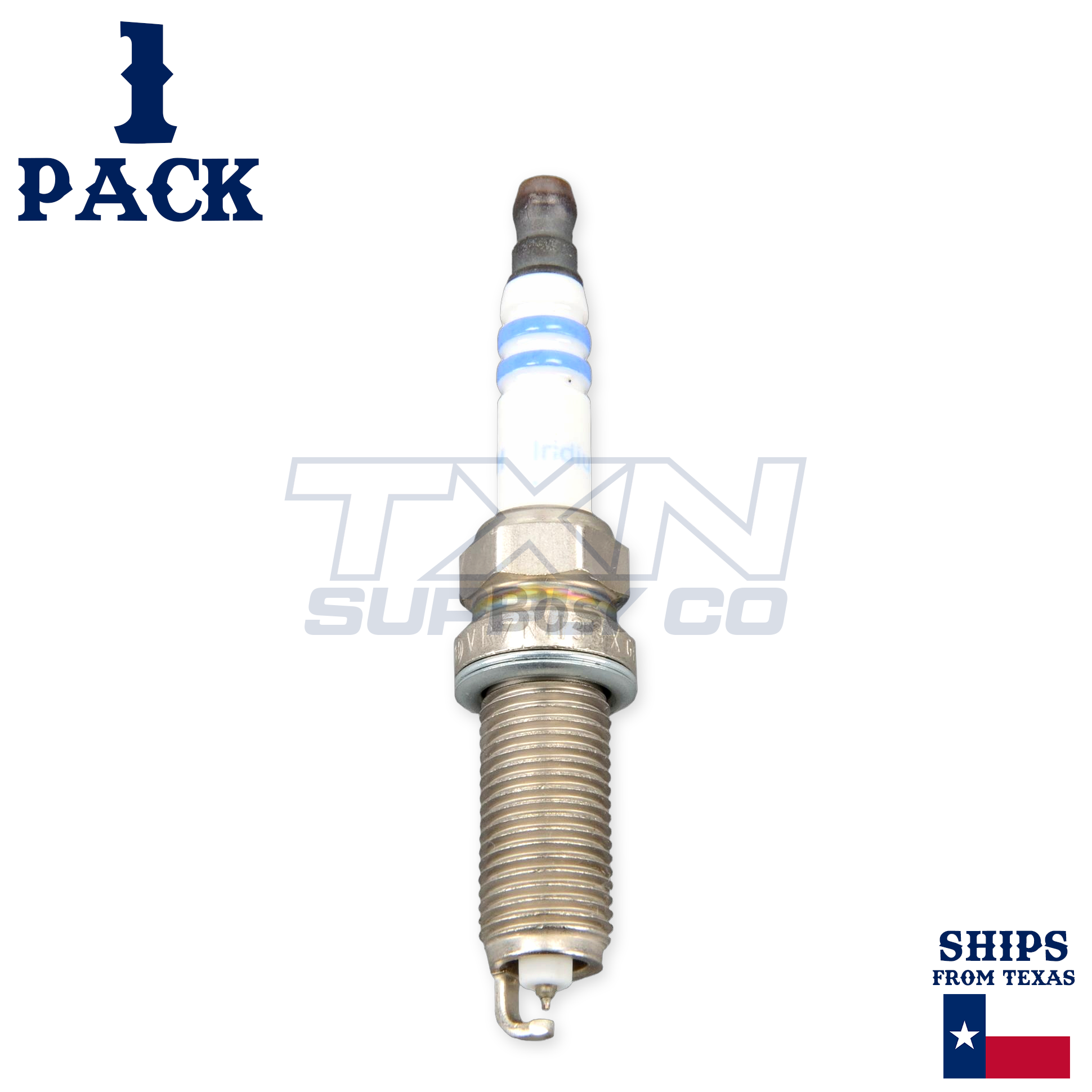 1 Pack Bosch 9621 VR7NII33X Double Iridium Spark Plug - Image 1