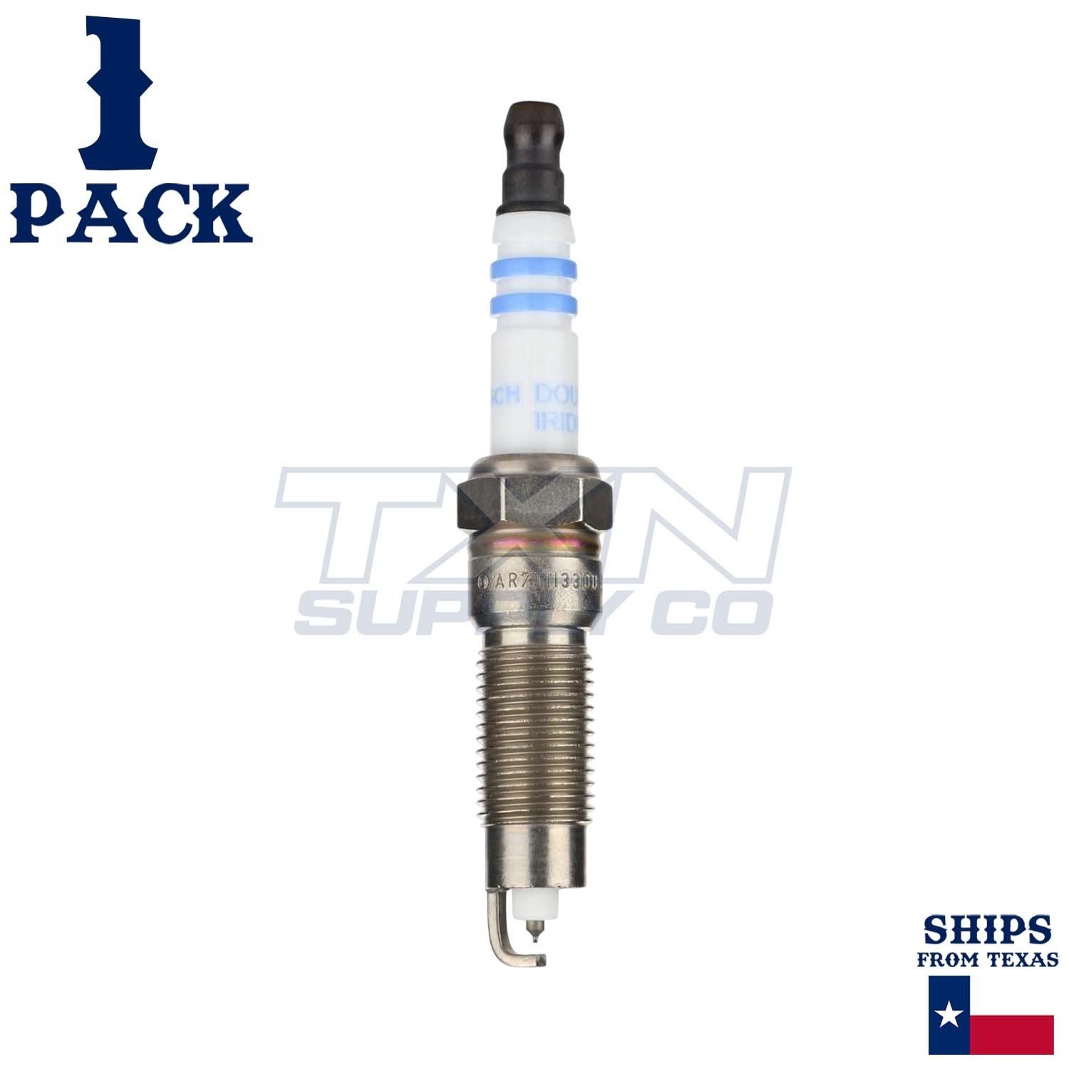 1 Pack Bosch 96322 AR7TII330U Double Iridium Spark Plug - Image 1