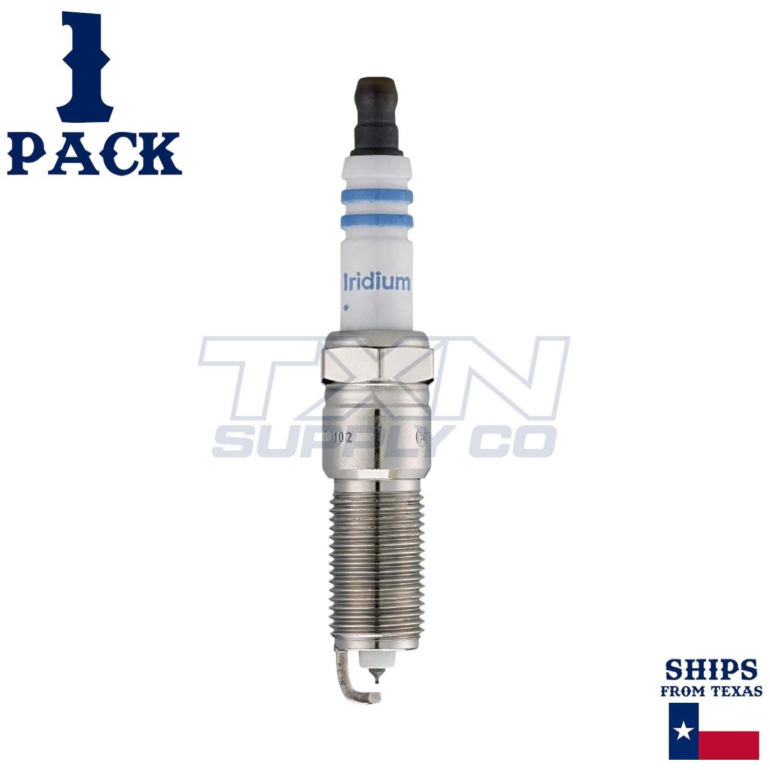 1 Pack Bosch 9654 HR9SII330X Double Iridium Spark Plug - Image 1