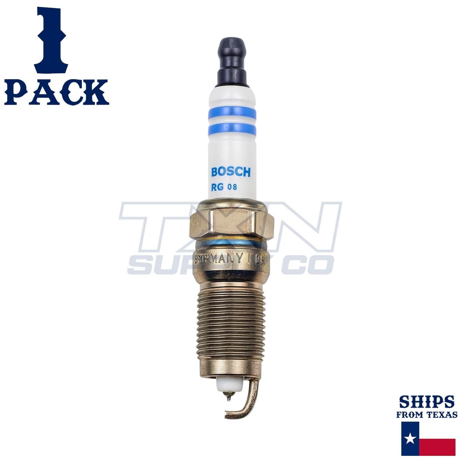1 Pack Bosch 9660 HR8JII33V Double Iridium Spark Plug - Image 1