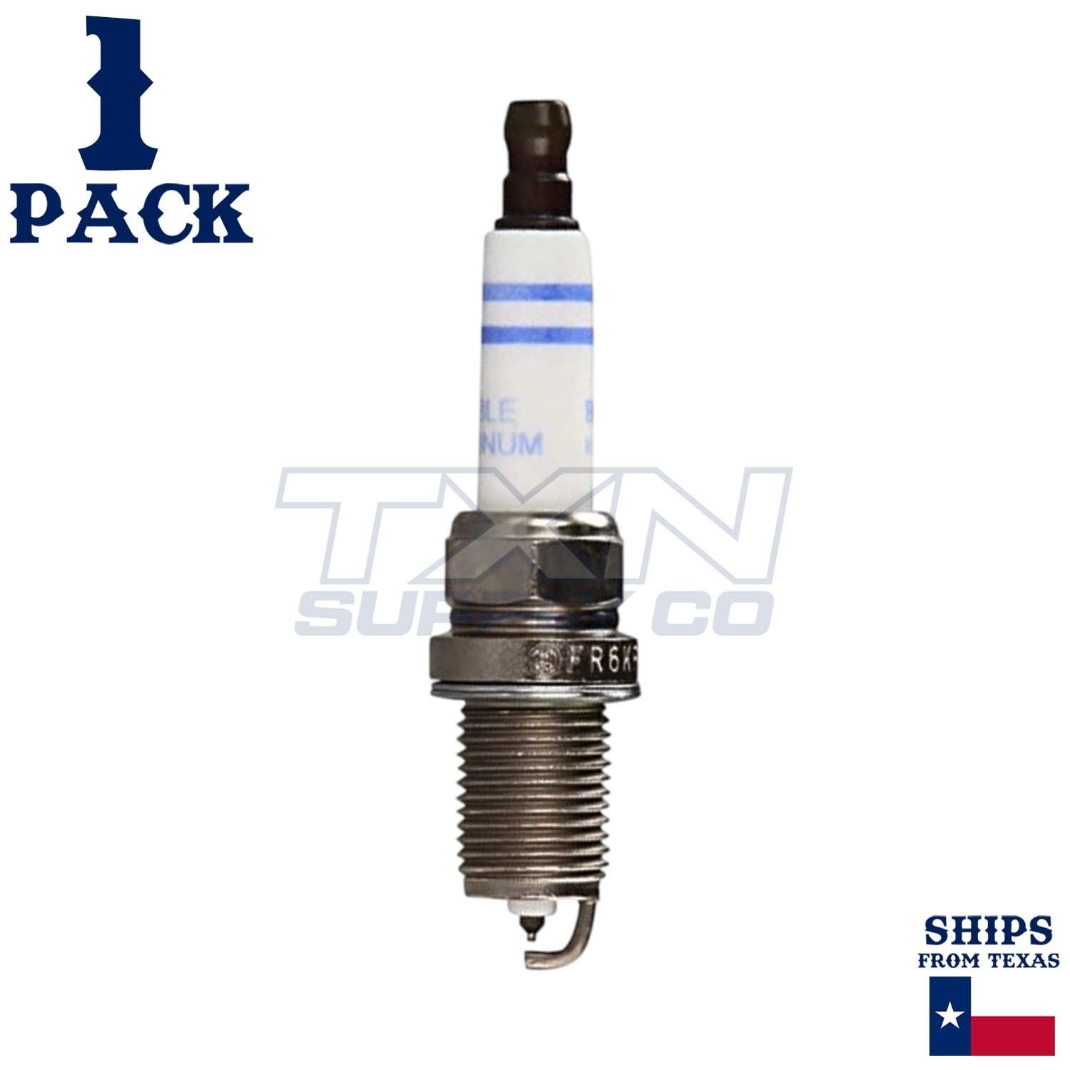 1 Pack Bosch FR6KPP332S Double Platinum Spark Plug - Image 1