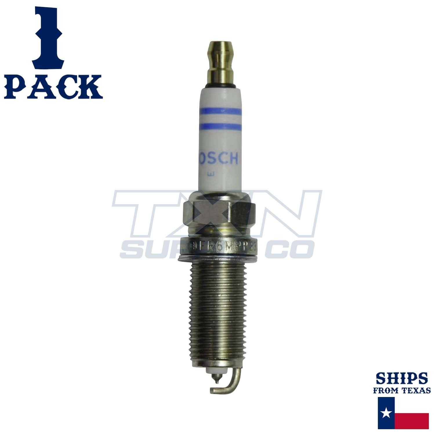 1 Pack Bosch FR6MPP332 Double Platinum Spark Plug