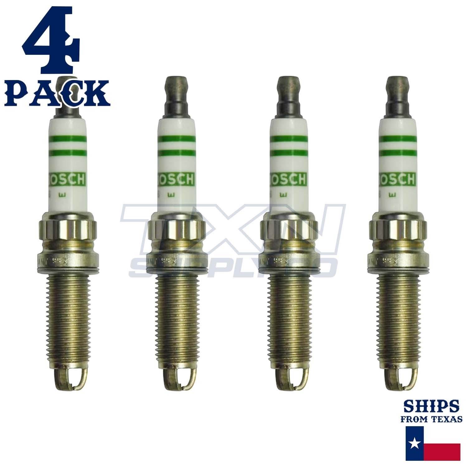 4 Pack Bosch ZGR6STE2 Copper with Nickel Spark Plugs - Image 1