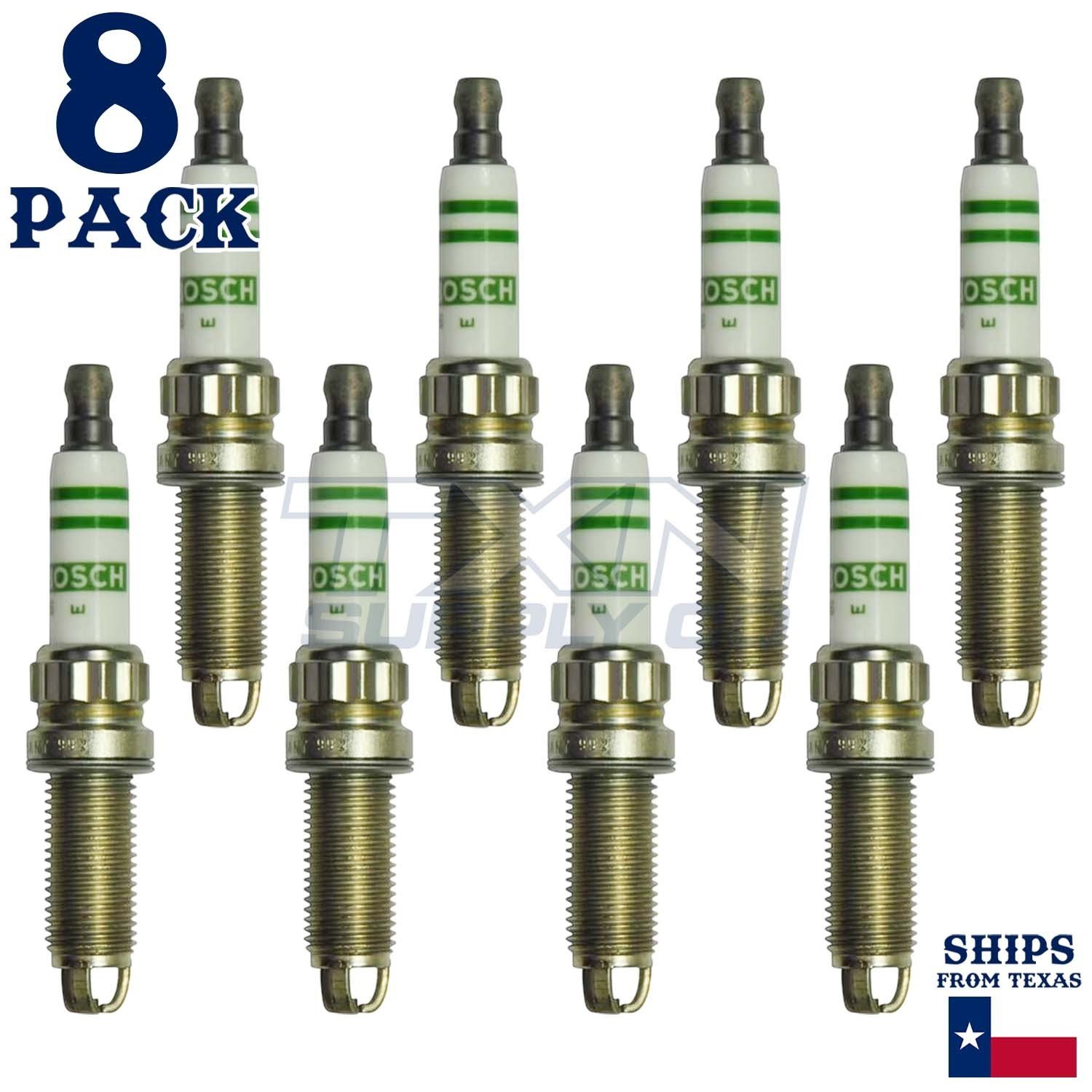 8 Pack Bosch ZGR6STE2 Copper with Nickel Spark Plugs - Image 1