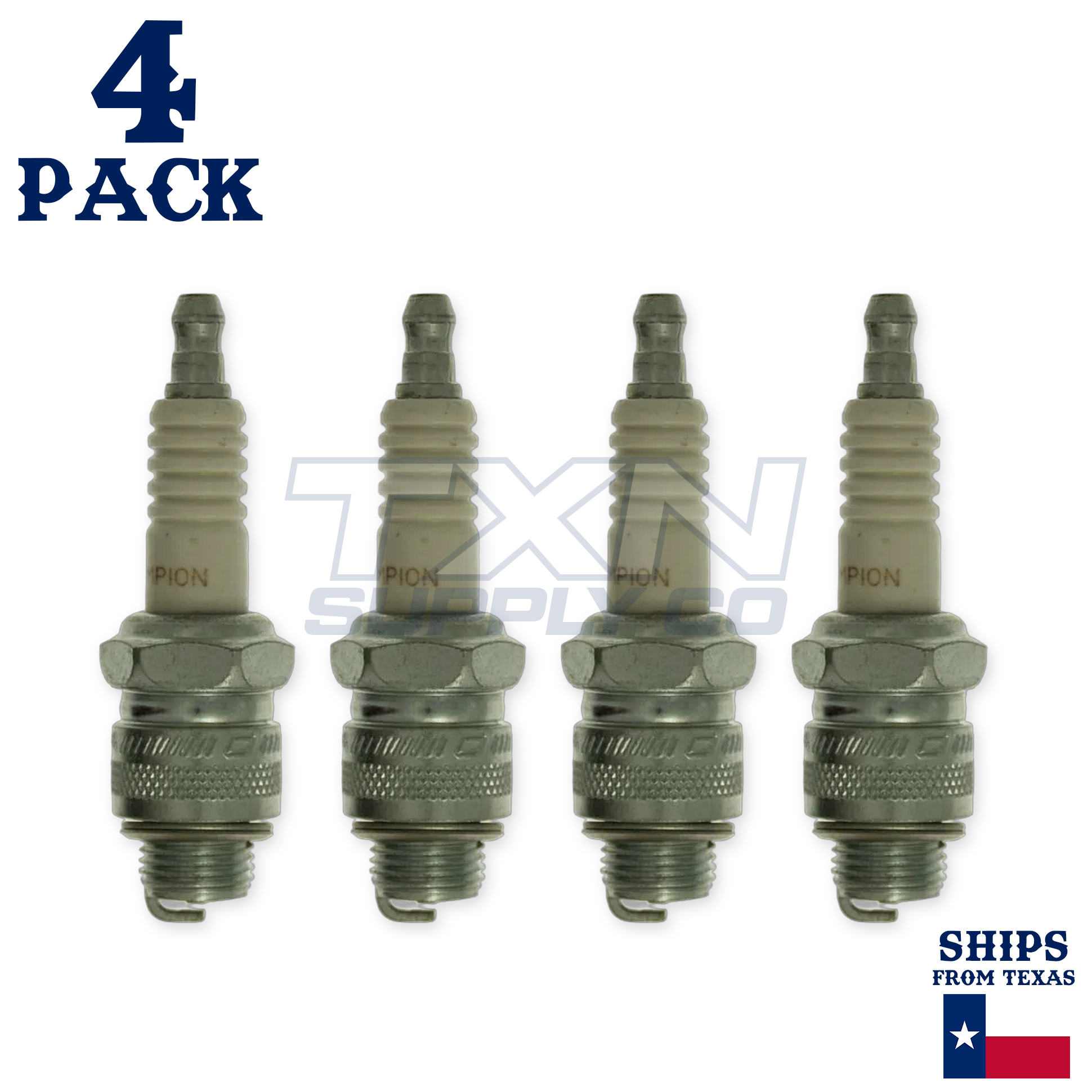 Champion 102 Copper Plus Spark Plug RJ6C - 4 Pack - Image 2
