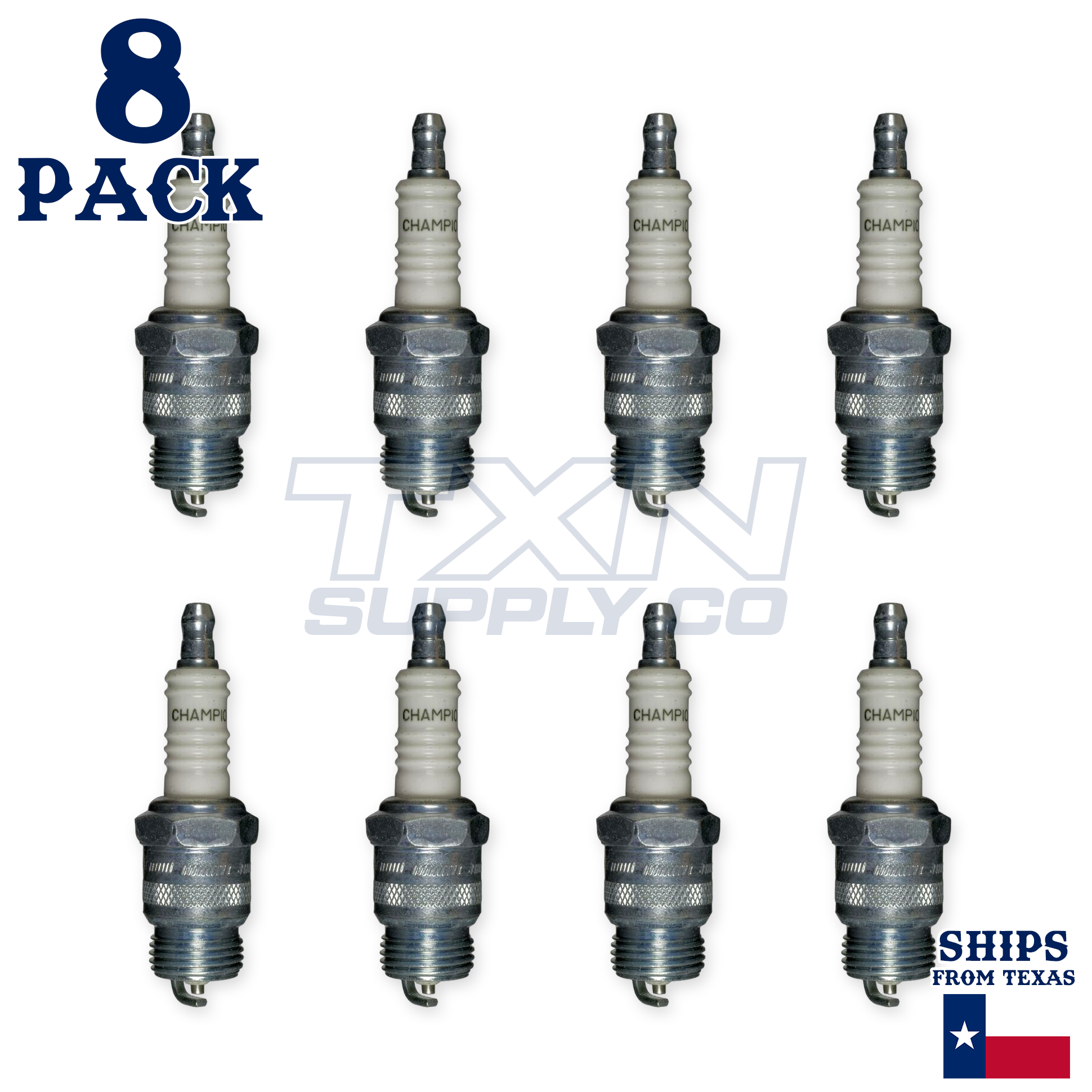 Champion 11 Copper Plus Spark Plug RF18YC - 8 Pack - Image 2