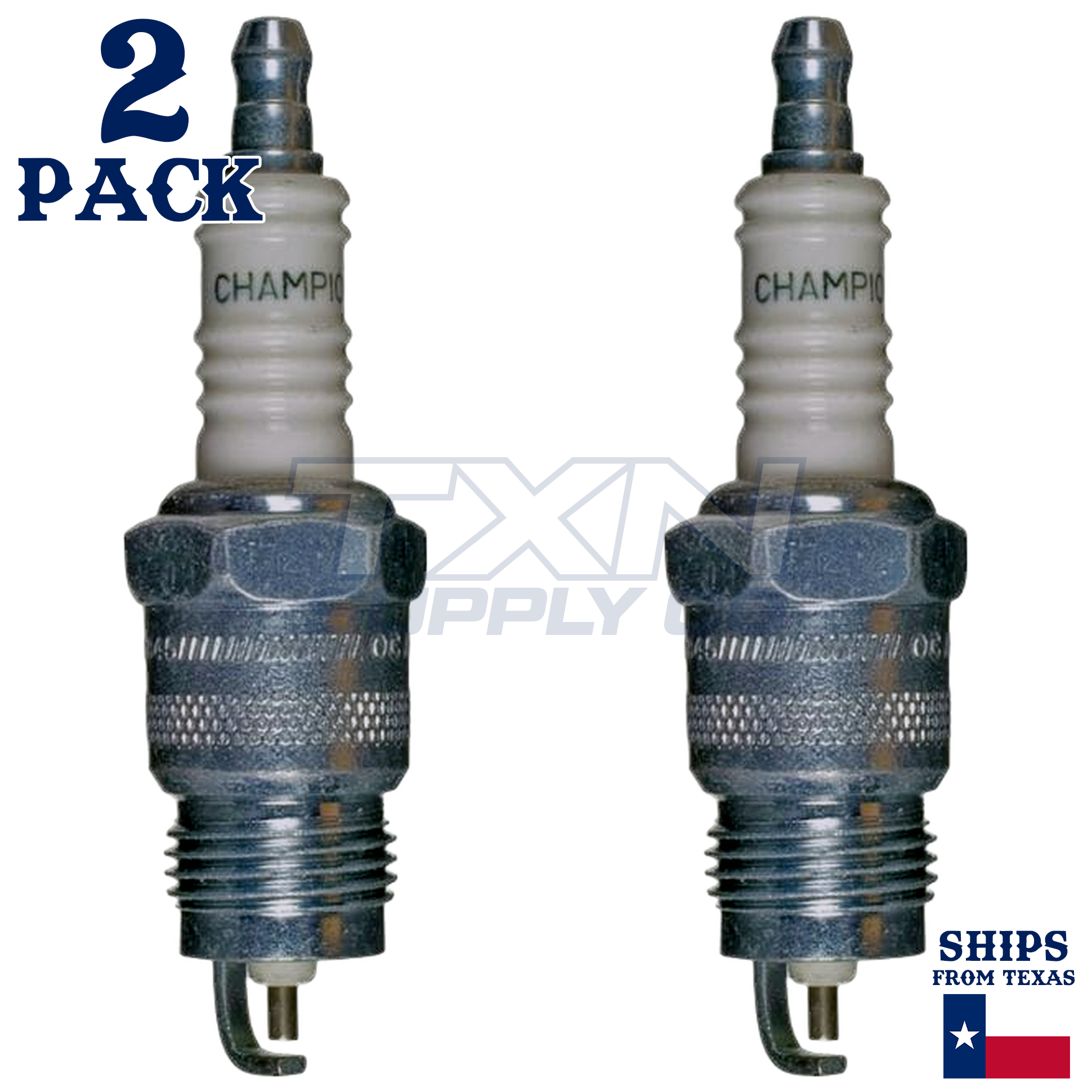 Champion 130 Spark Plugs 2 Pack - Image 1