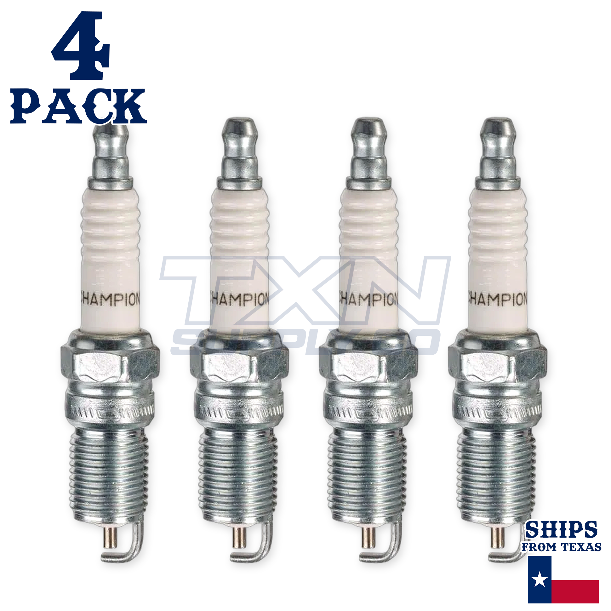 Champion 15 Copper Plus Spark Plug RS15LYC - 4 Pack - Image 2