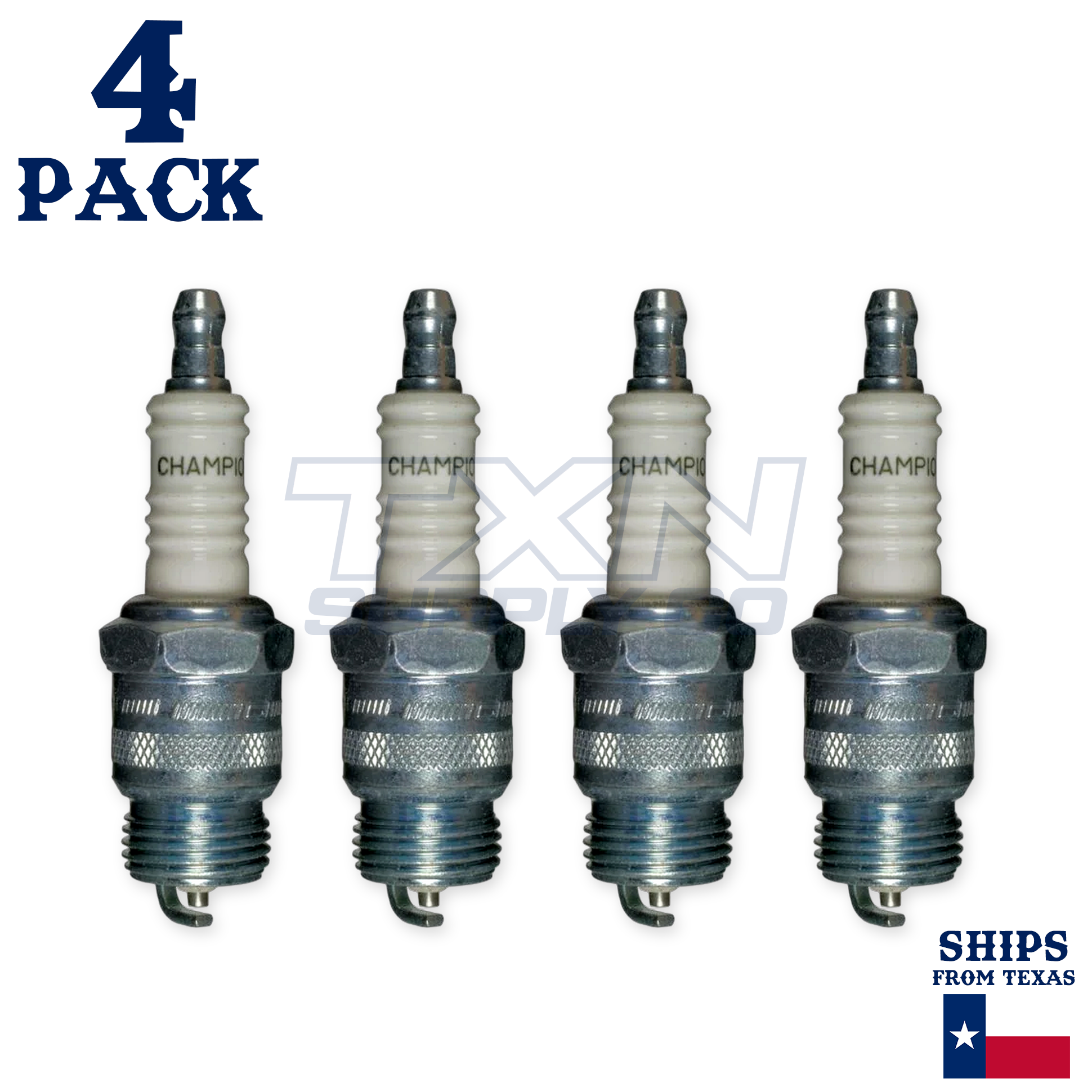 Champion 22 Copper Plus Spark Plugs RF11YC - 4 Pack - Image 2