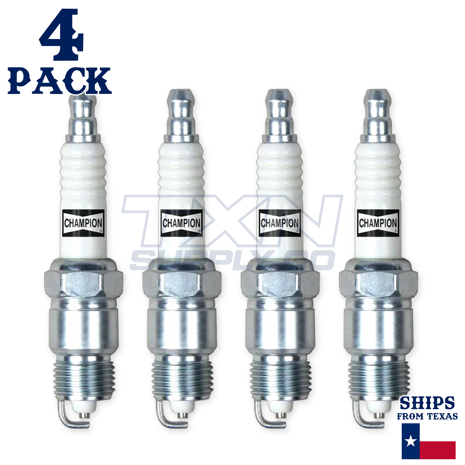 Champion 25 Copper Plus Spark Plug RV17YC - 4 Pack - Image 2