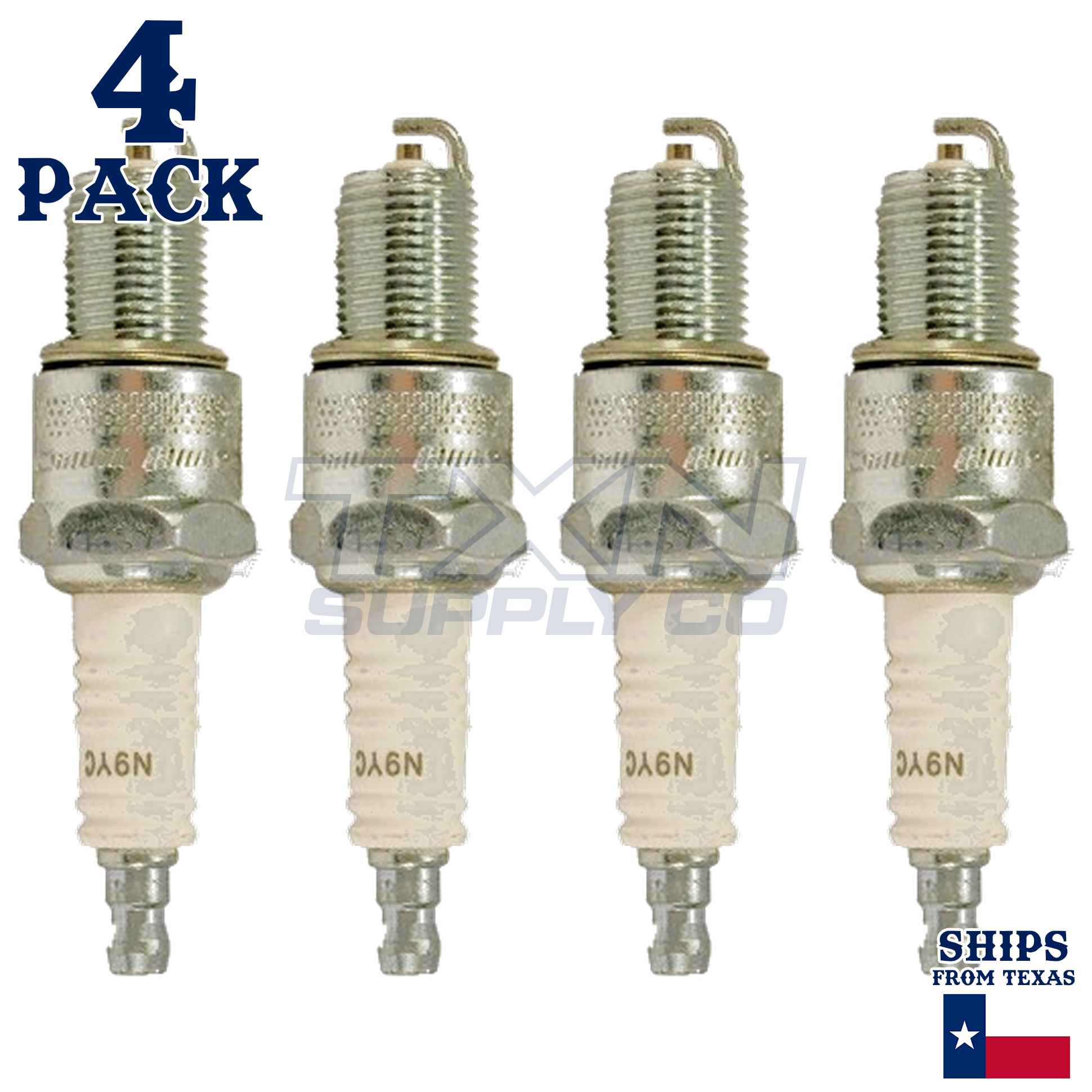 Champion N9YC-4pk Copper Plus Spark Plug # 300 (4 Pack) - Image 2