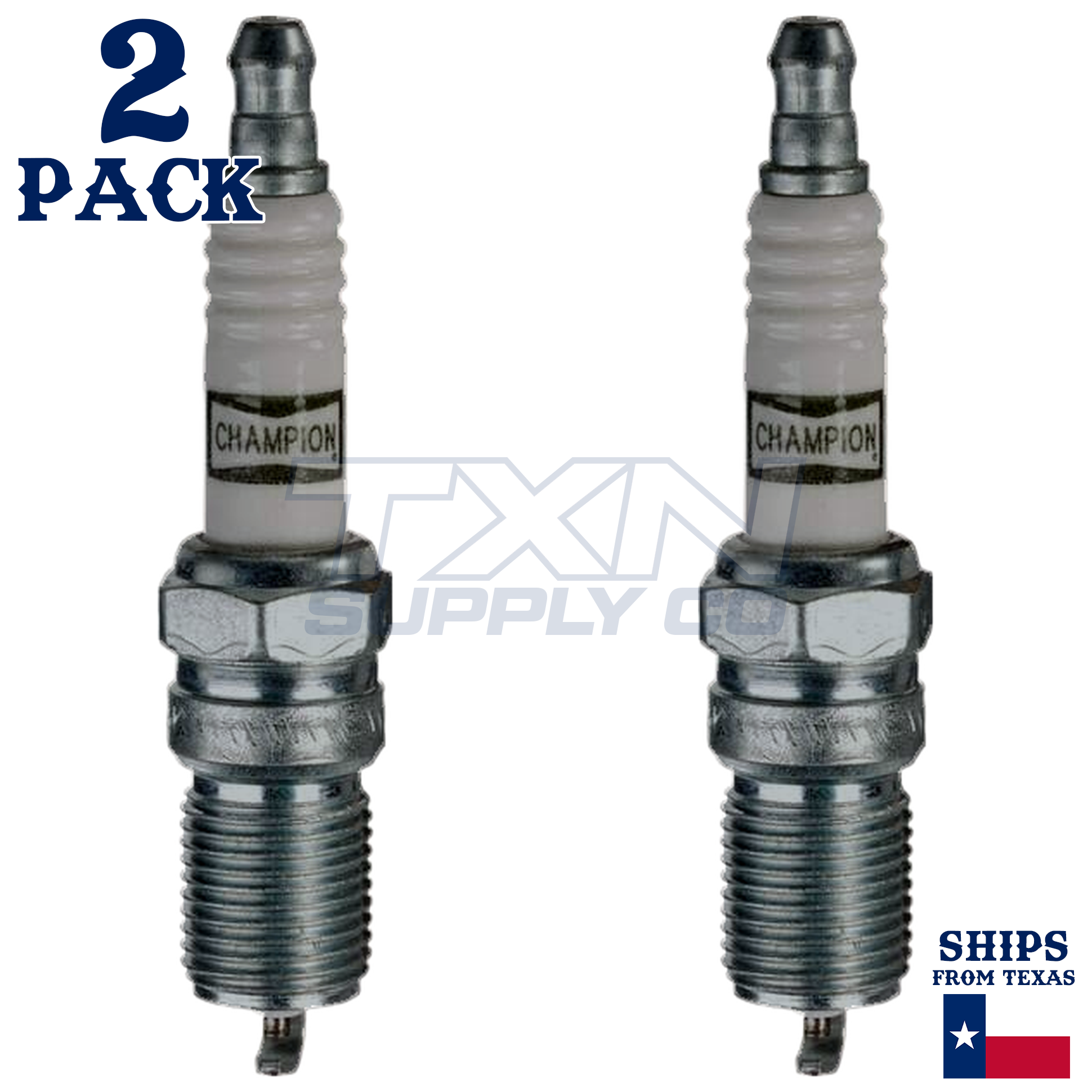 Champion 3013 Spark Plugs 2 Pack - Image 1