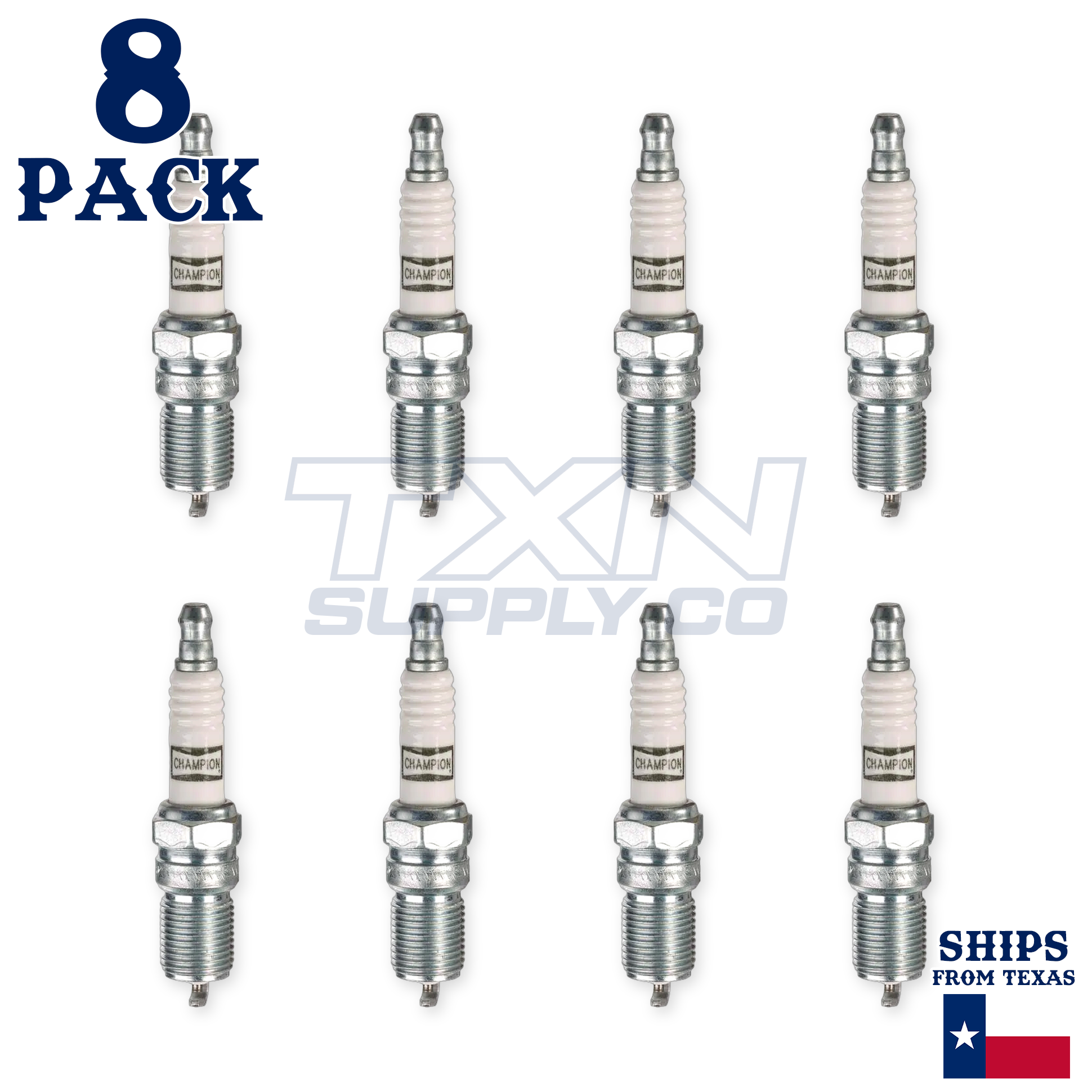 Champion 3013 Platinum Spark Plugs RS14PYC6 - 8 Pack - Image 2