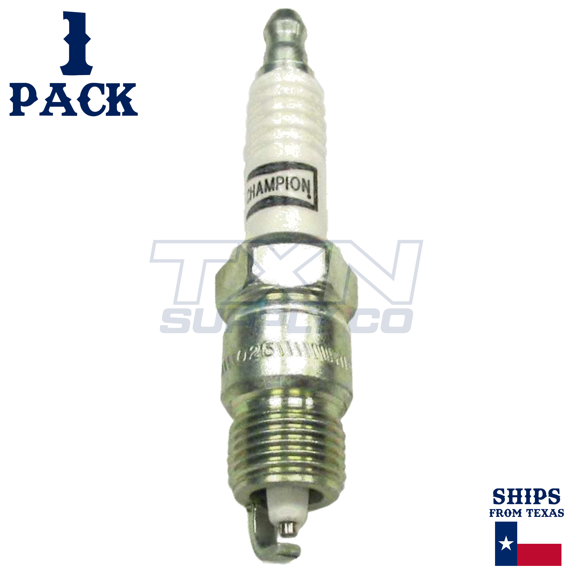 Champion 3018 Platinum Spark Plugs RV17PMC4 - 1 Pack - Image 1