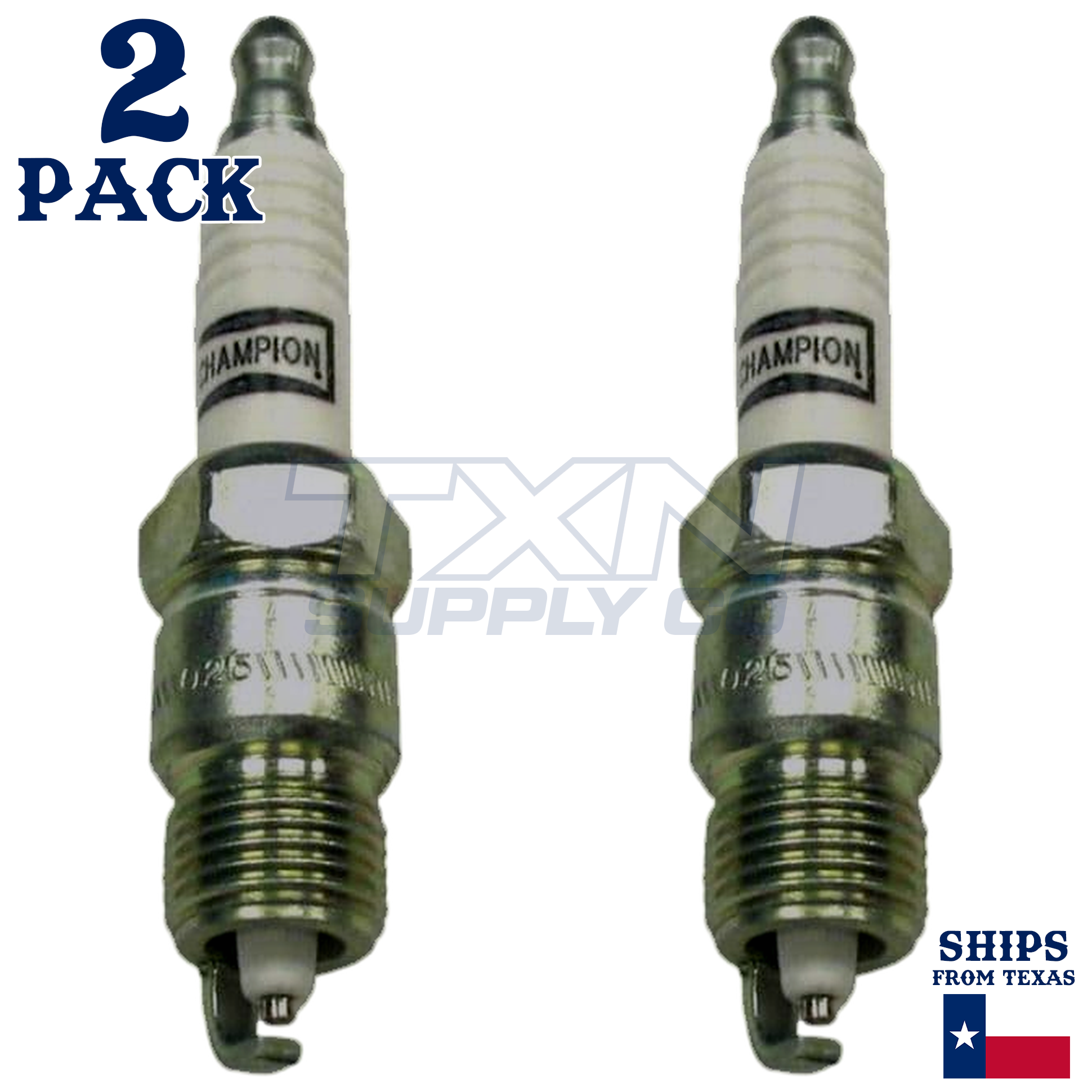 Champion 3018 Spark Plugs 2 Pack - Image 1