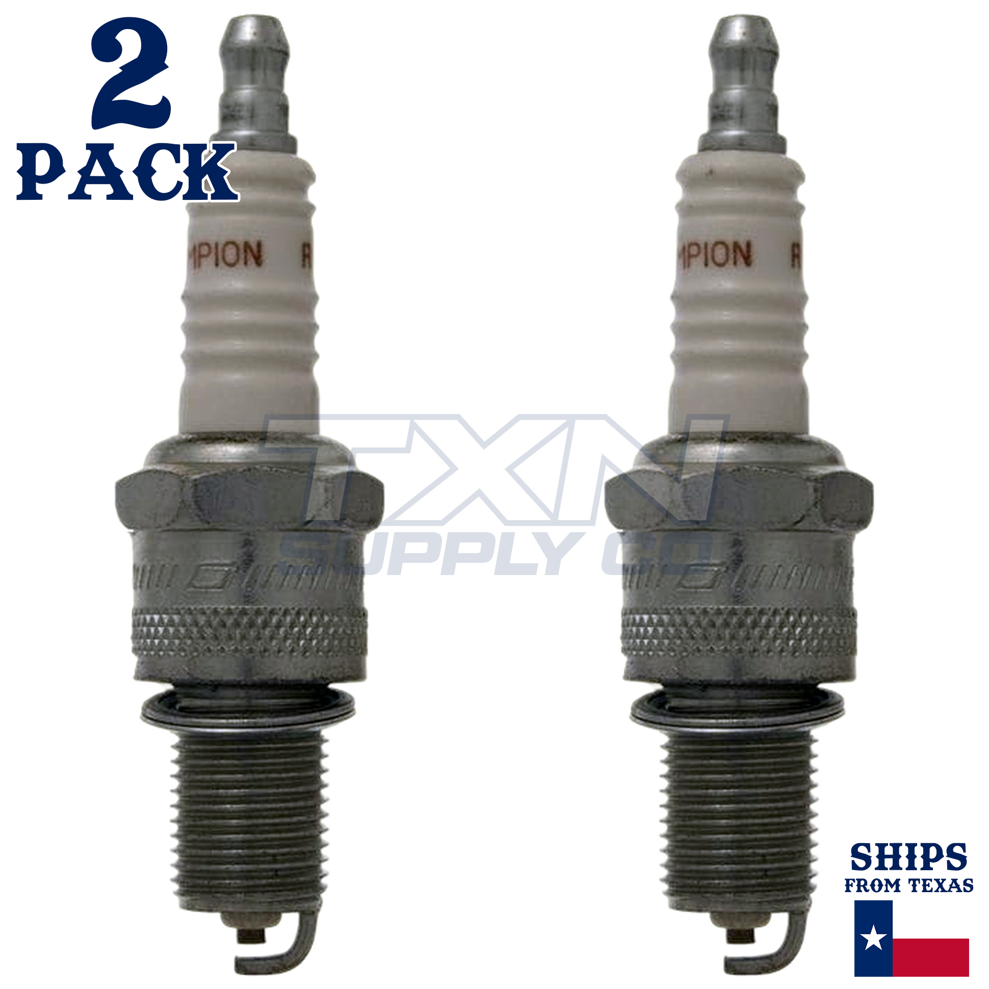 Champion 302 Spark Plugs 2 Pack - Image 1