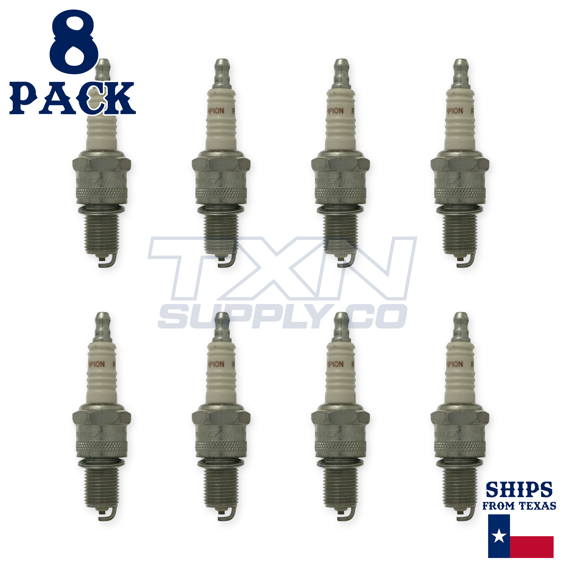 Champion 302 Copper Plus Spark Plugs N11YC - 8 Pack - Image 2